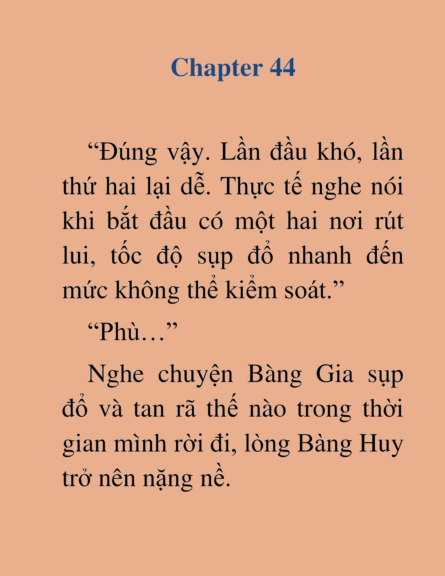 Đọc truyện HAT[novel] Đao Hoàng Hồi Quy: Biến Loạn Bàng Gia - Chap 44
