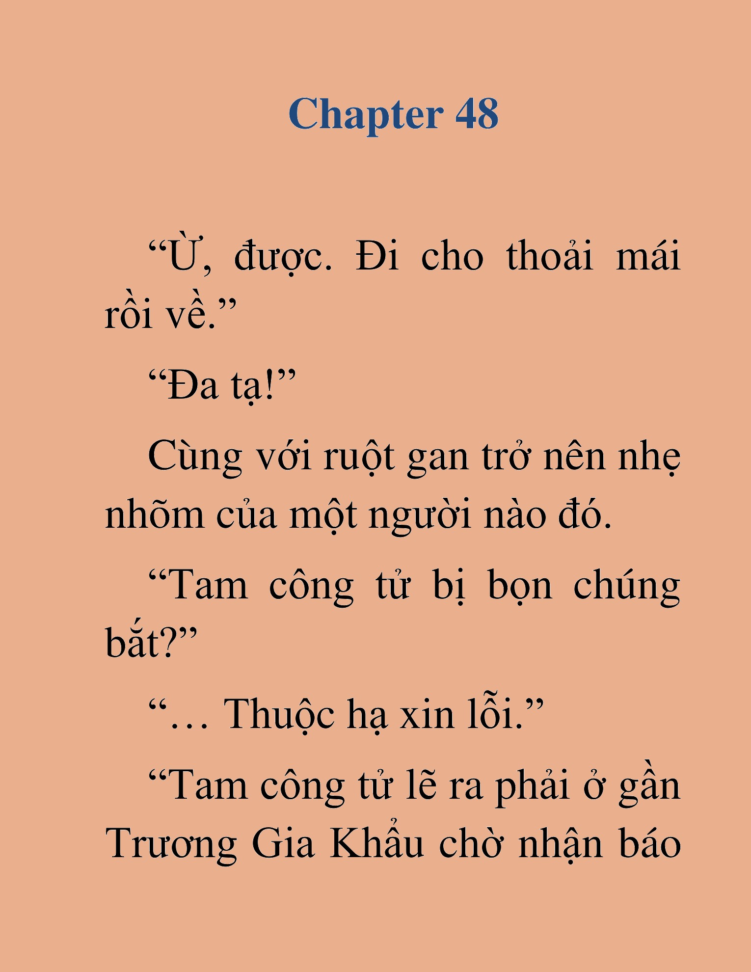 Đọc truyện HAT[novel] Đao Hoàng Hồi Quy: Biến Loạn Bàng Gia - Chap 48