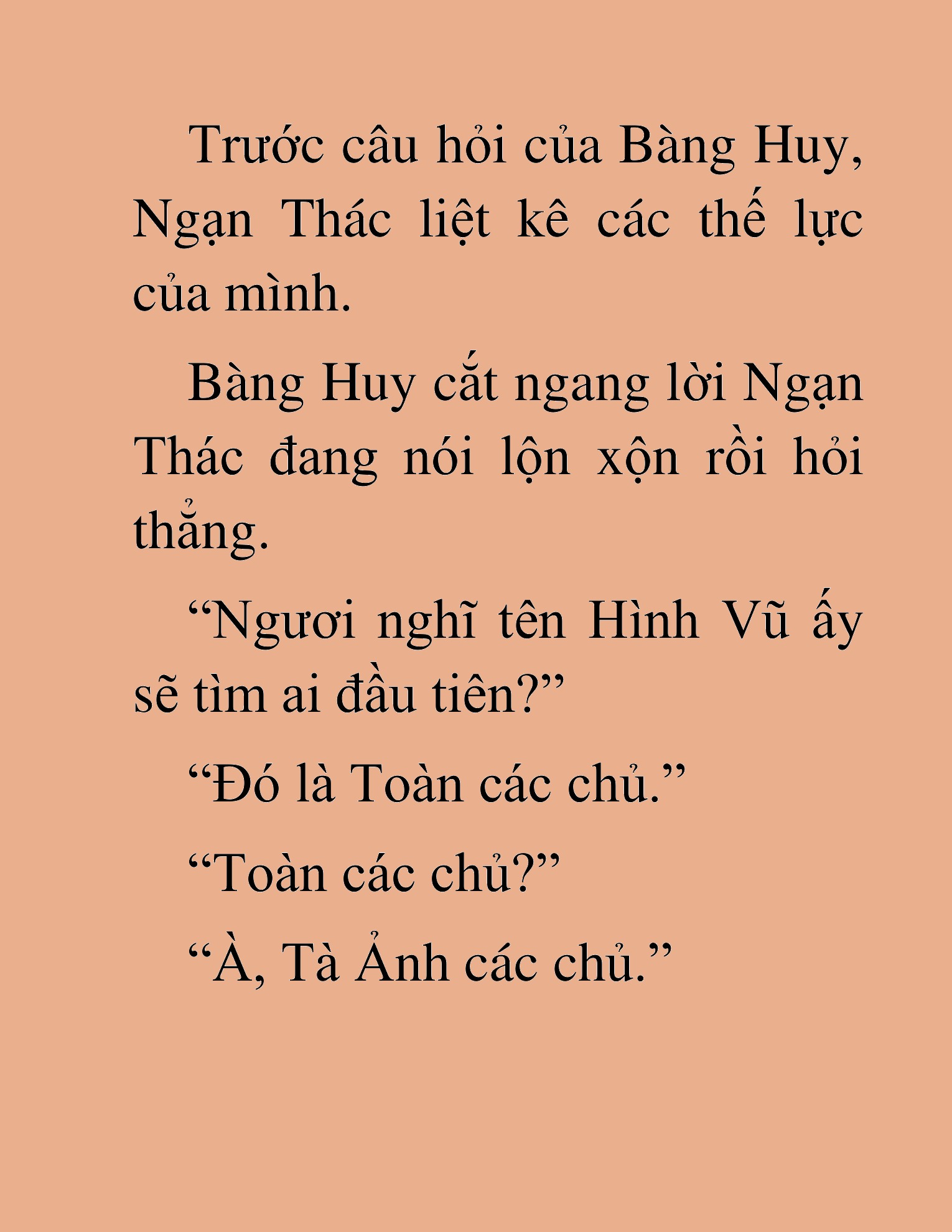 Đọc truyện HAT[novel] Đao Hoàng Hồi Quy: Biến Loạn Bàng Gia - Chap 50