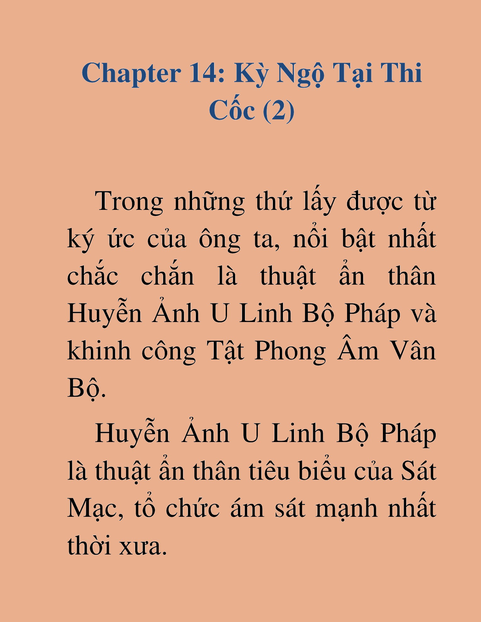 Đọc truyện HAT[NOVEL] Độc Giả Tử Thi - Chap 14