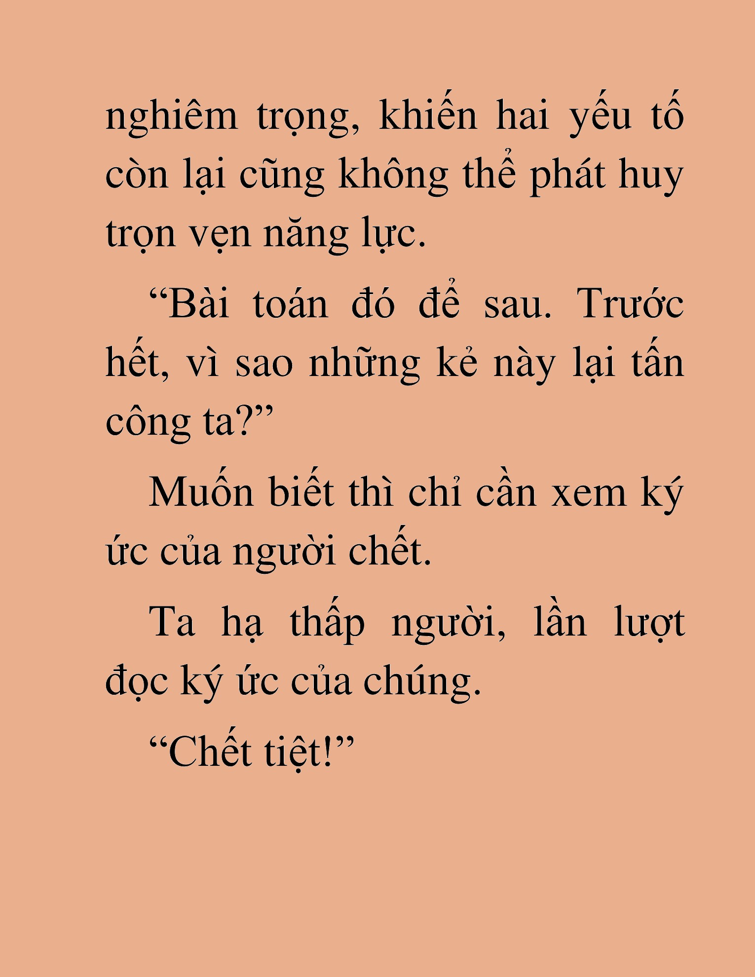 Đọc truyện HAT[NOVEL] Độc Giả Tử Thi - Chap 37