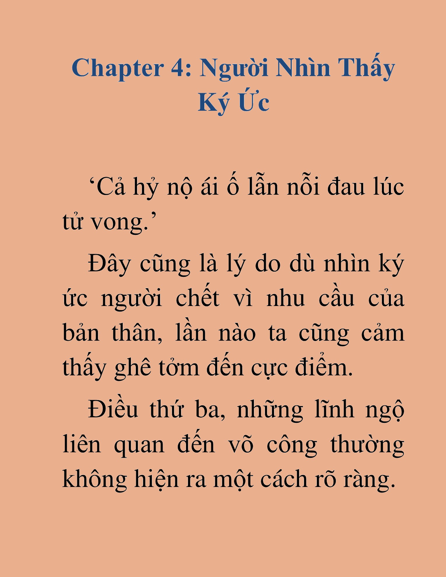 Đọc truyện HAT[NOVEL] Độc Giả Tử Thi - Chap 4