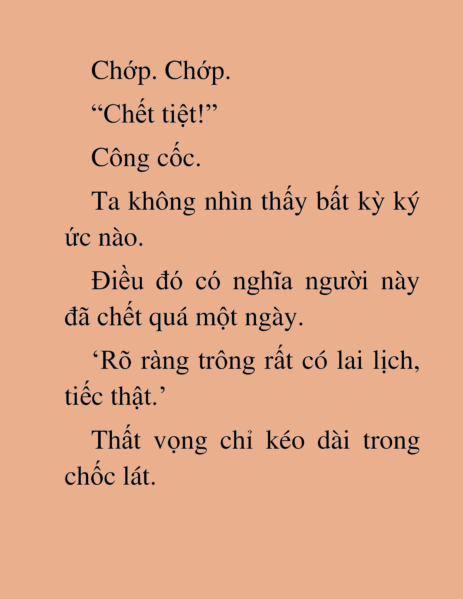Đọc truyện HAT[NOVEL] Độc Giả Tử Thi - Chap 4