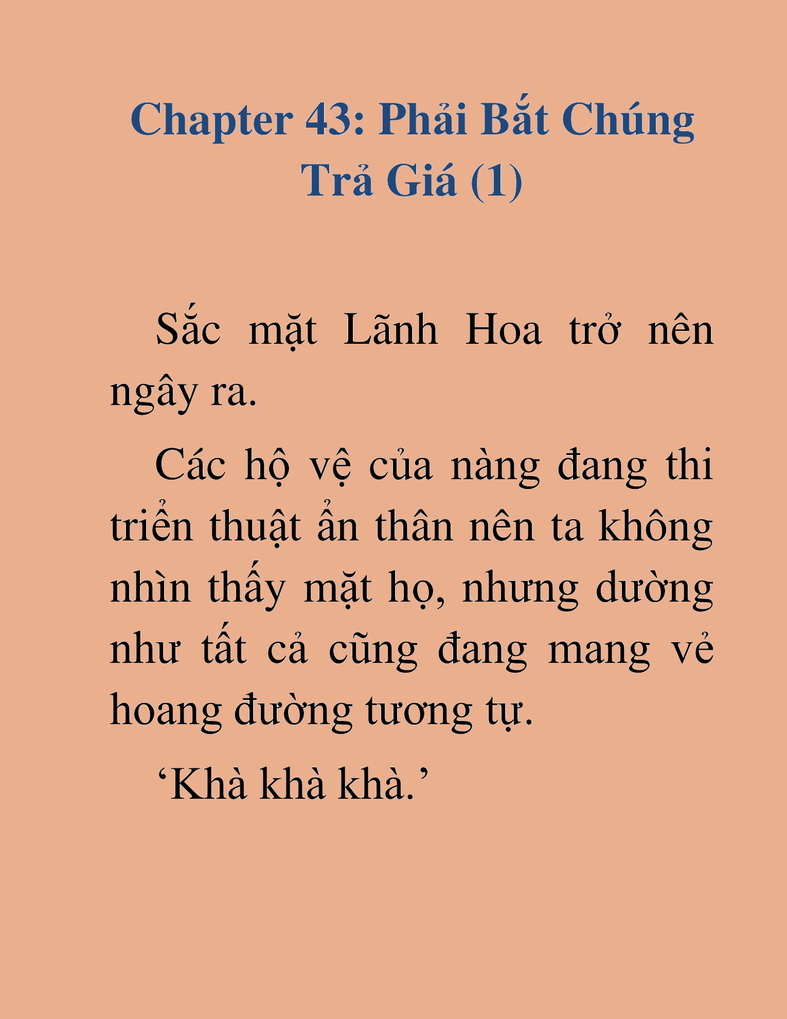 Đọc truyện HAT[NOVEL] Độc Giả Tử Thi - Chap 43