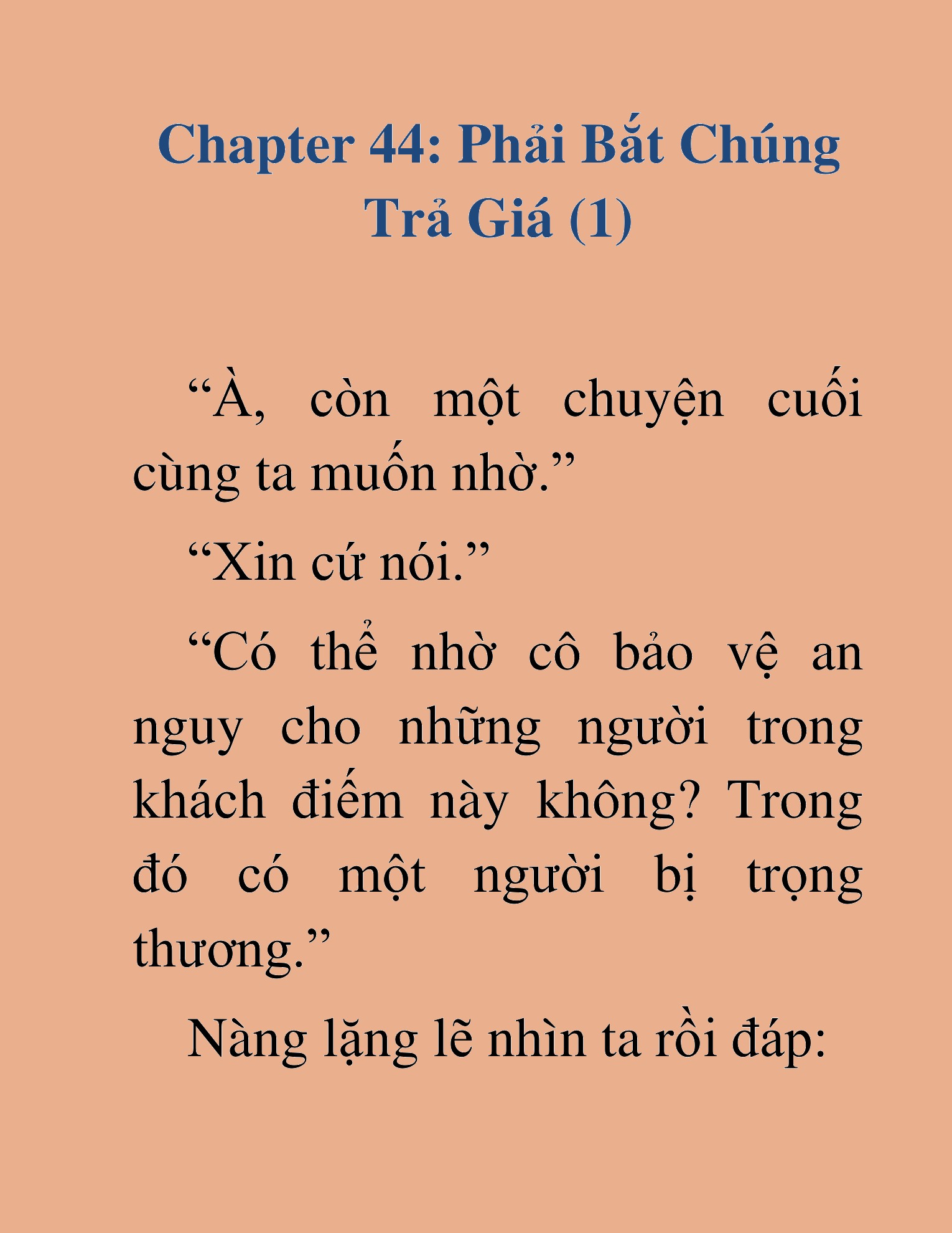 Đọc truyện HAT[NOVEL] Độc Giả Tử Thi - Chap 44
