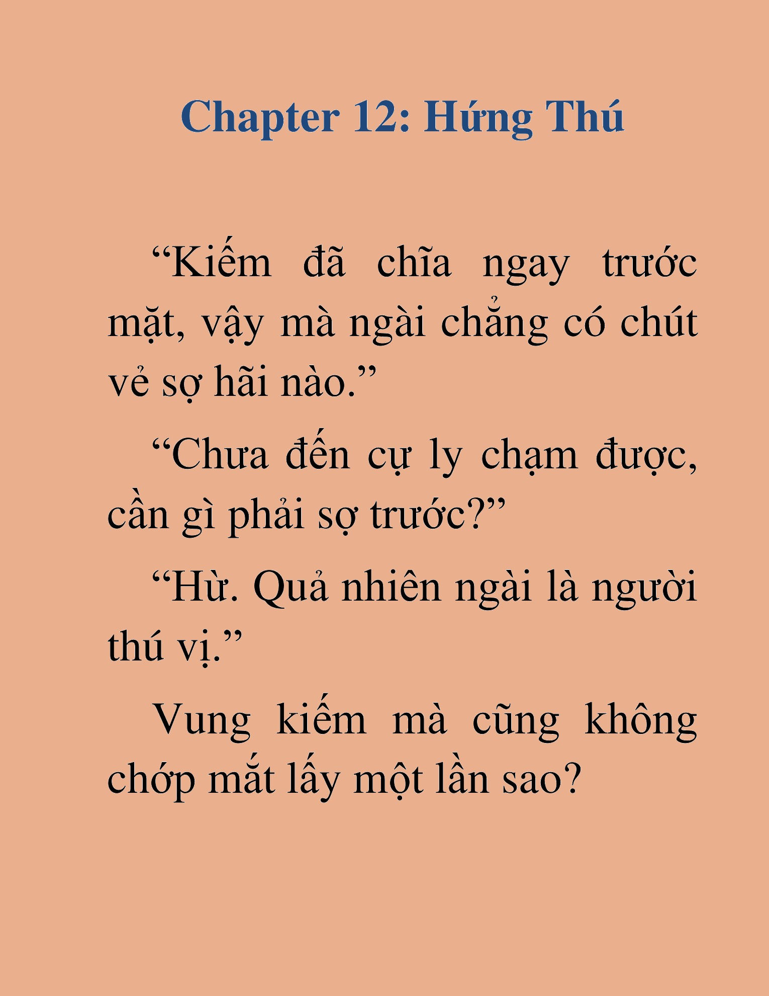 Đọc truyện HAT[NOVEL] Độc Ma Trùng Sinh - Chap 12