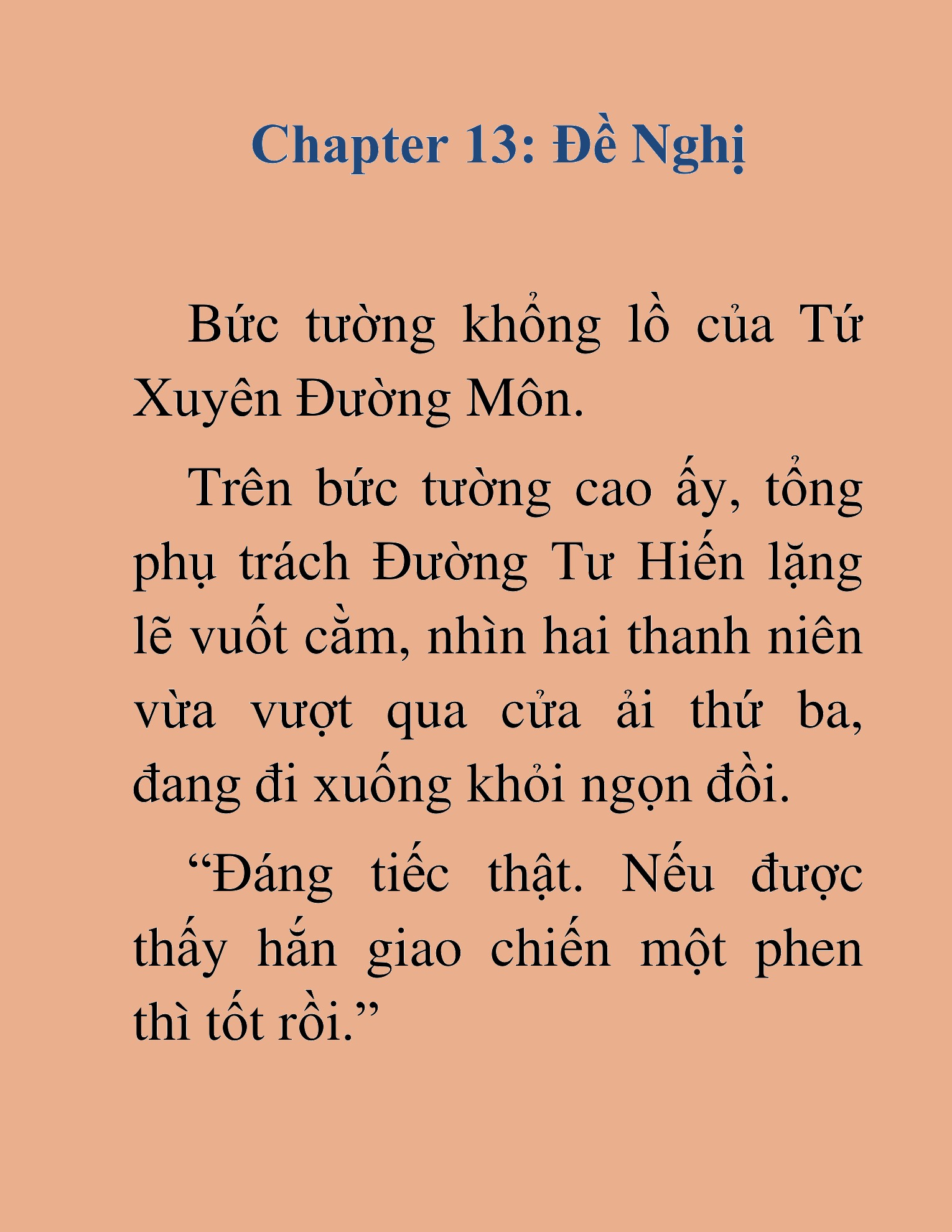 Đọc truyện HAT[NOVEL] Độc Ma Trùng Sinh - Chap 13