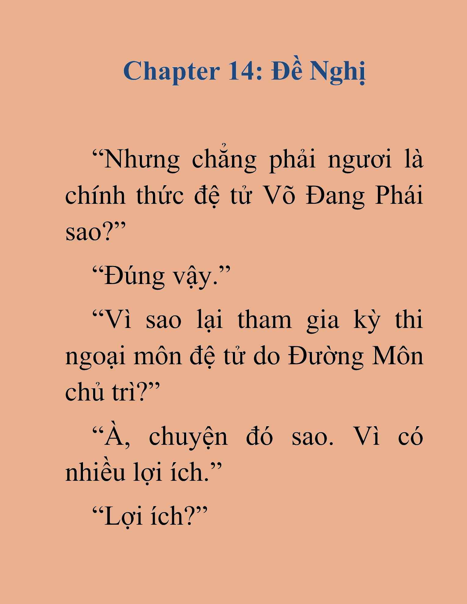 Đọc truyện HAT[NOVEL] Độc Ma Trùng Sinh - Chap 14