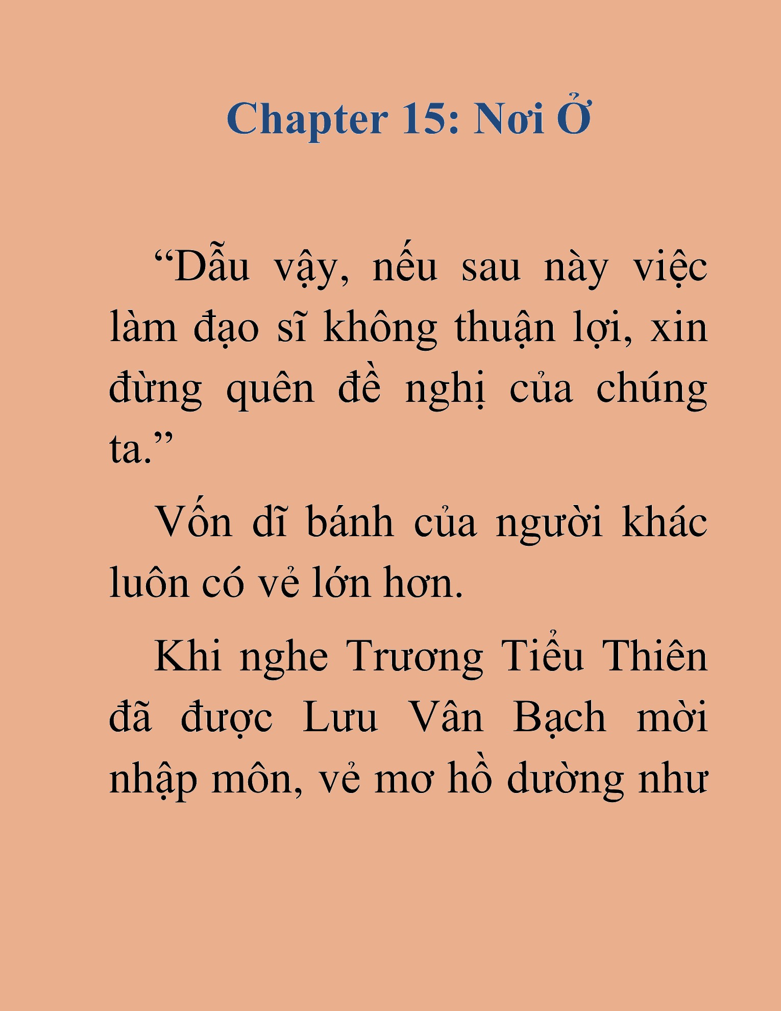 Đọc truyện HAT[NOVEL] Độc Ma Trùng Sinh - Chap 15