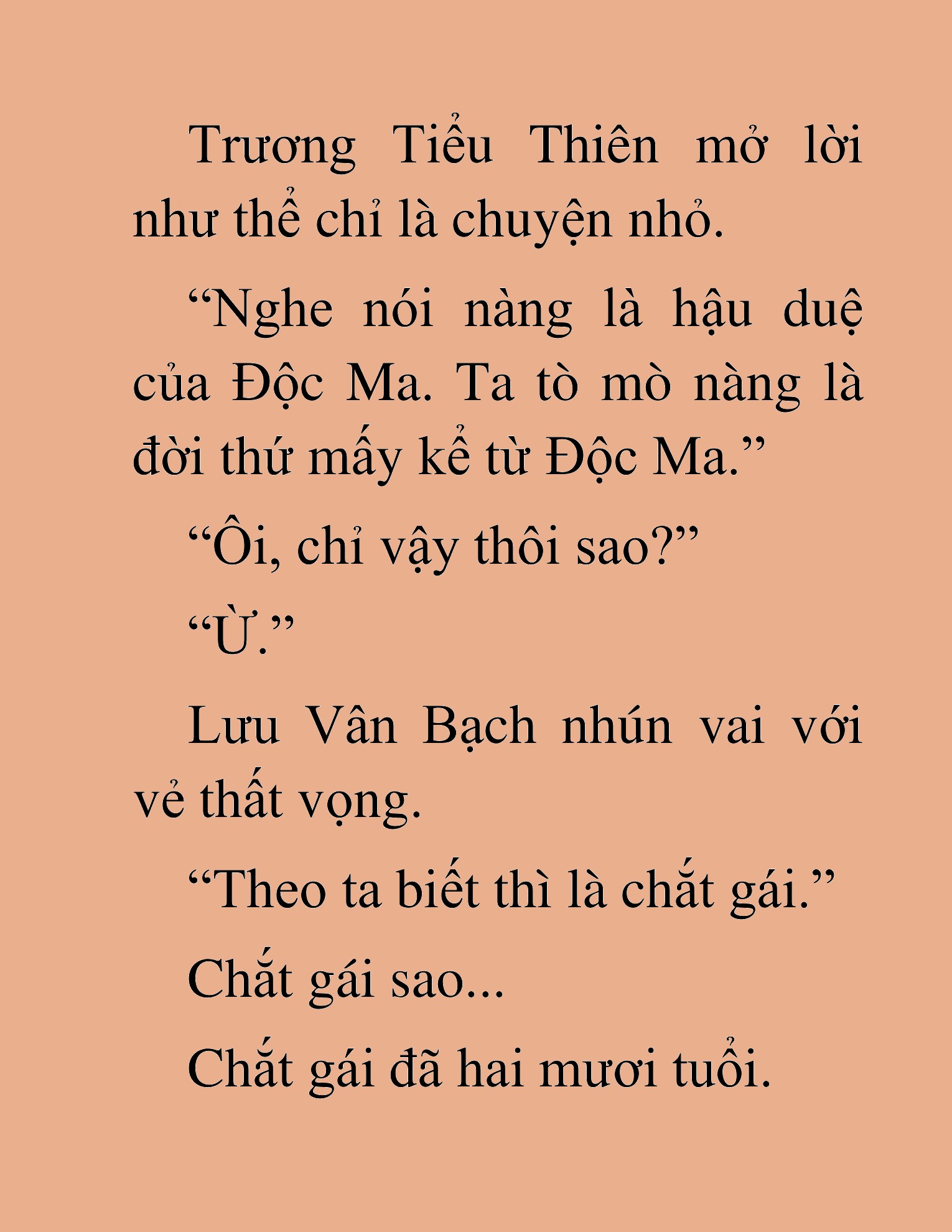 Đọc truyện HAT[NOVEL] Độc Ma Trùng Sinh - Chap 15