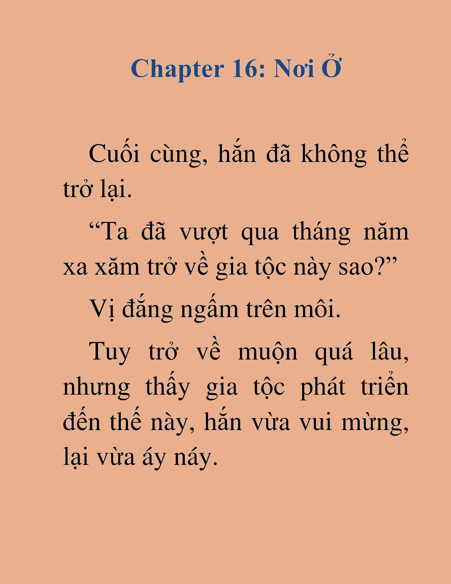 Đọc truyện HAT[NOVEL] Độc Ma Trùng Sinh - Chap 16