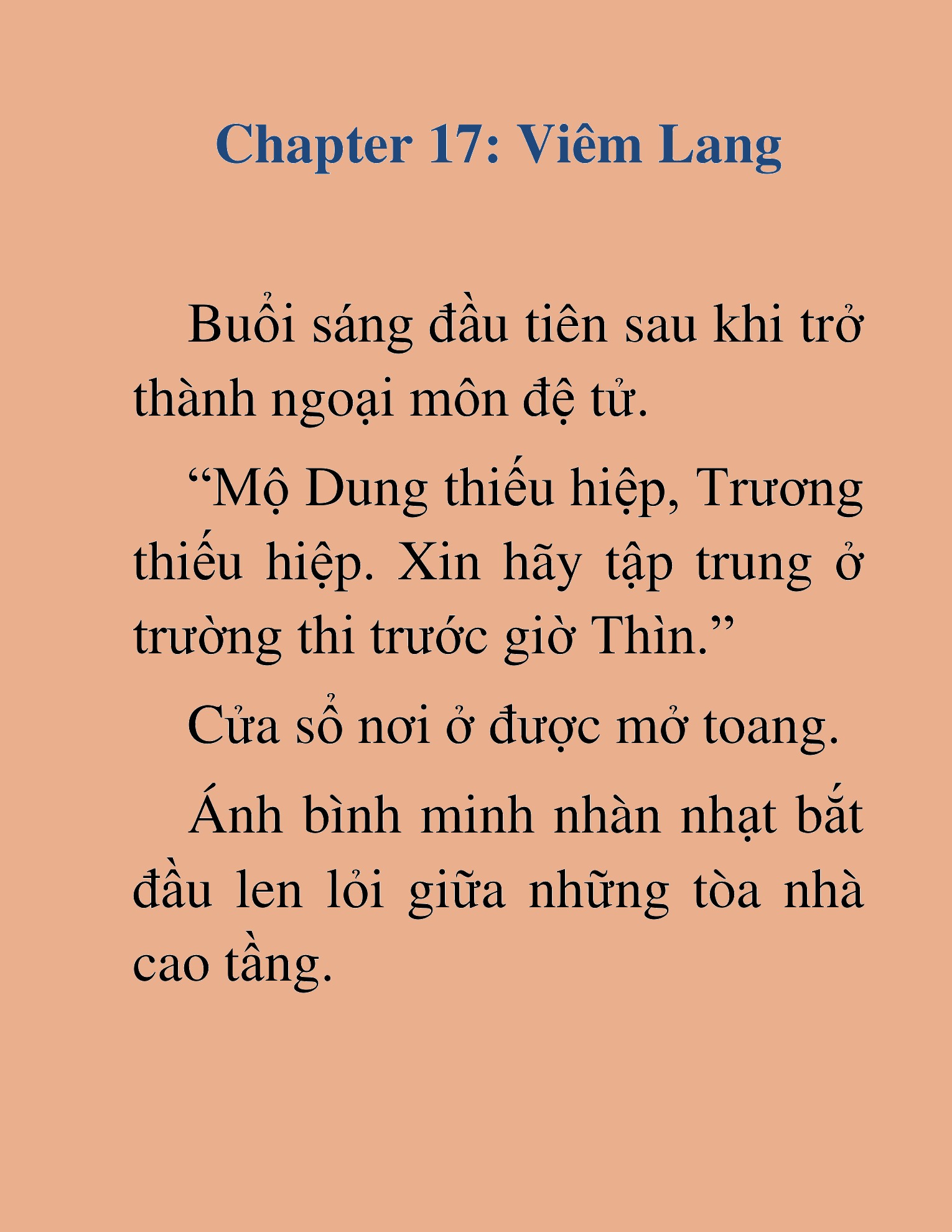 Đọc truyện HAT[NOVEL] Độc Ma Trùng Sinh - Chap 17