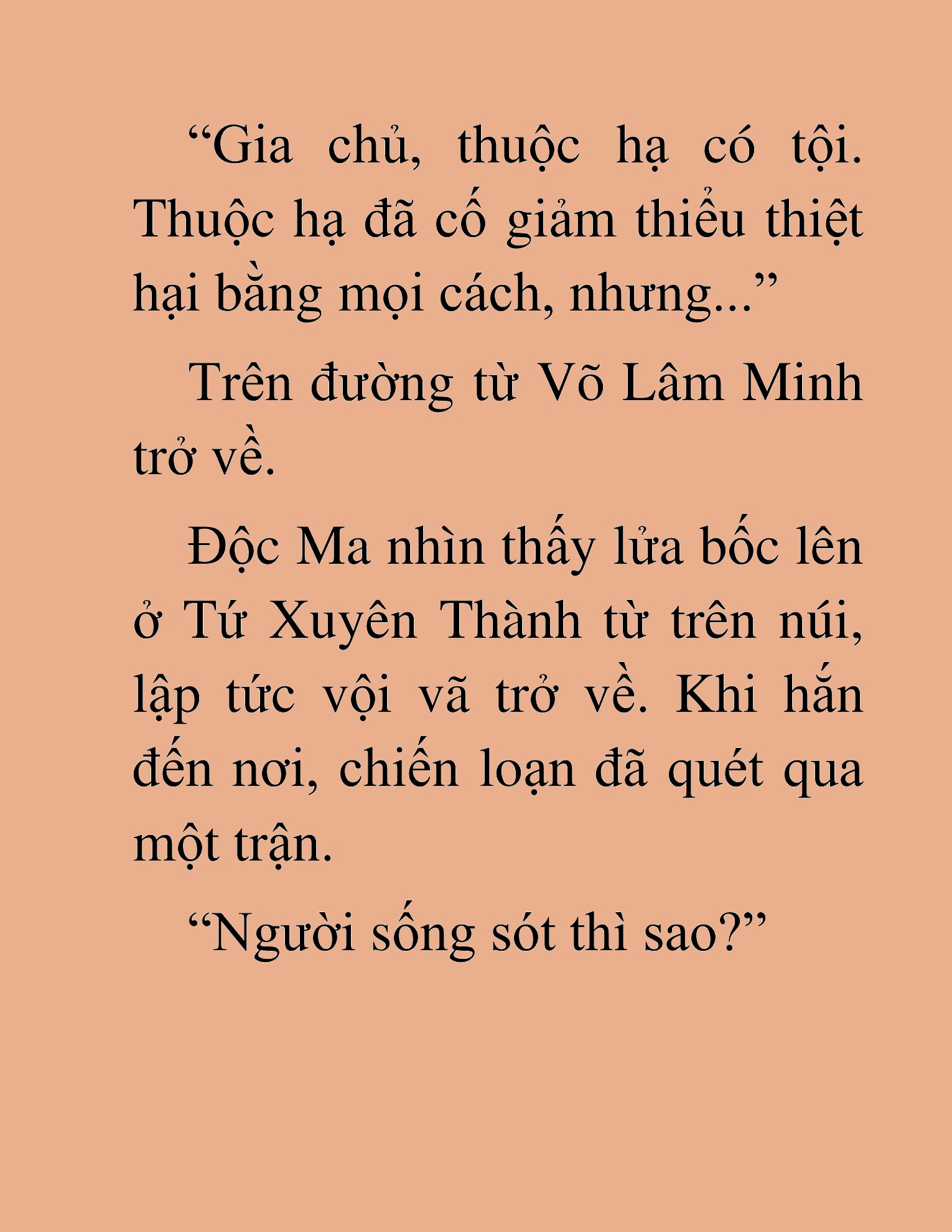 Đọc truyện HAT[NOVEL] Độc Ma Trùng Sinh - Chap 24