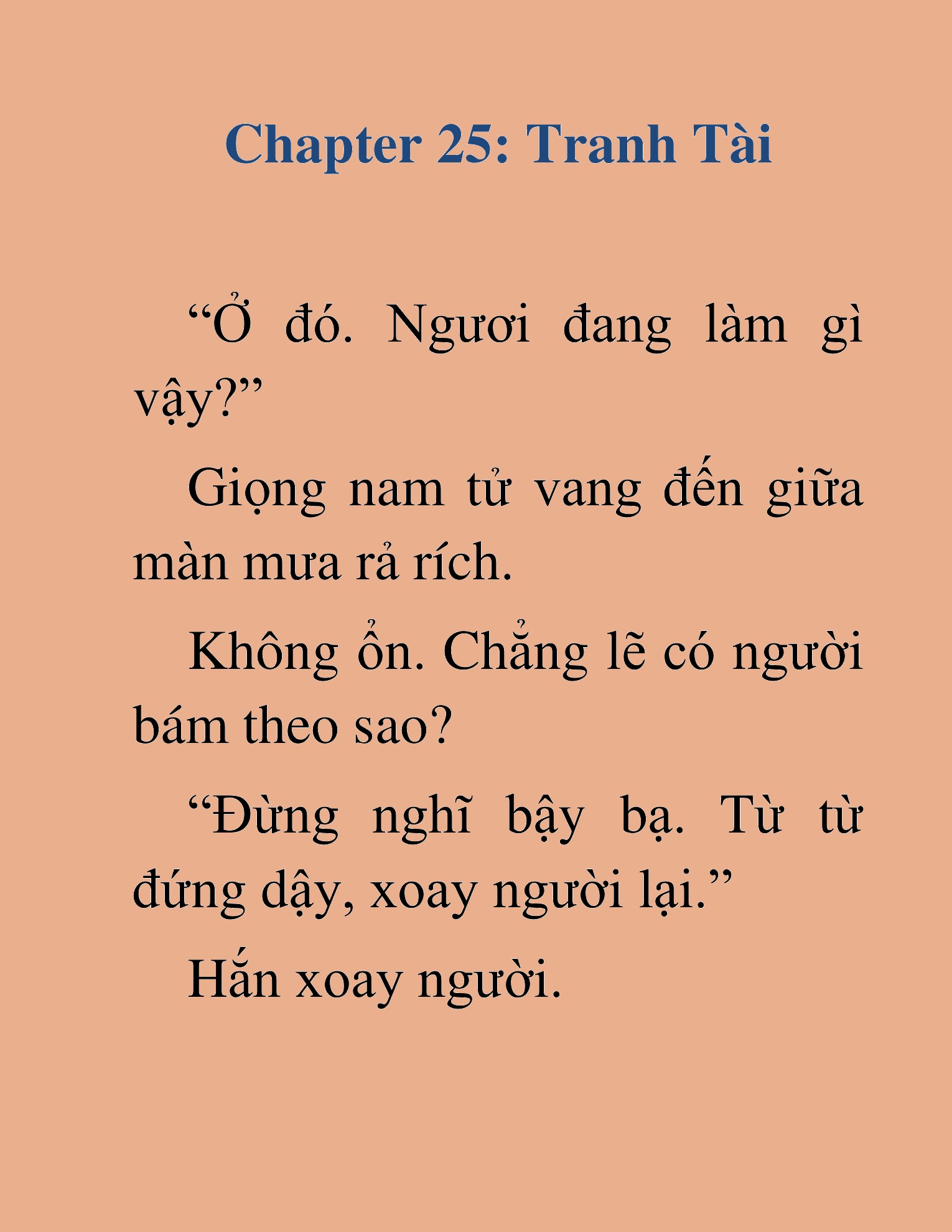 Đọc truyện HAT[NOVEL] Độc Ma Trùng Sinh - Chap 25