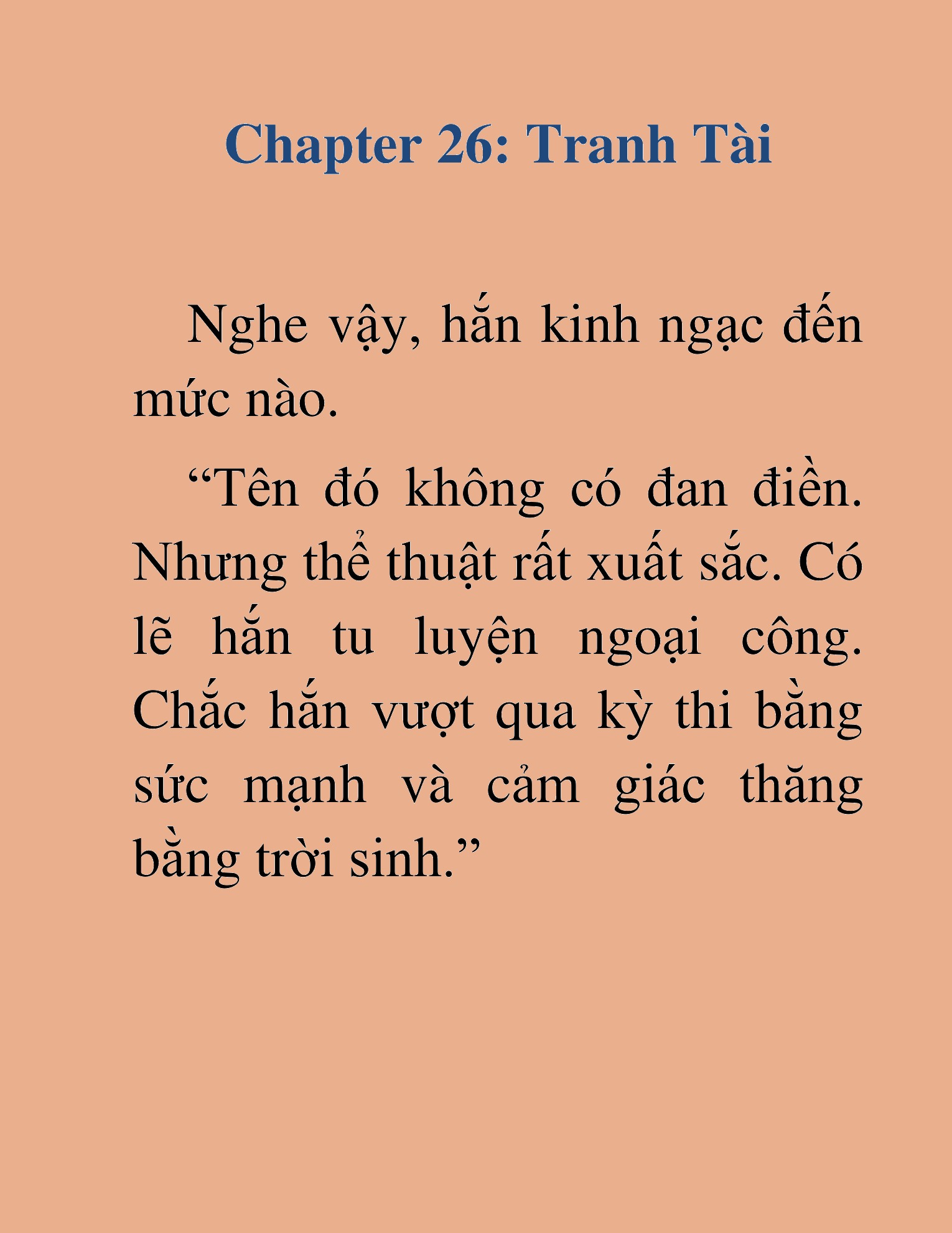 Đọc truyện HAT[NOVEL] Độc Ma Trùng Sinh - Chap 26