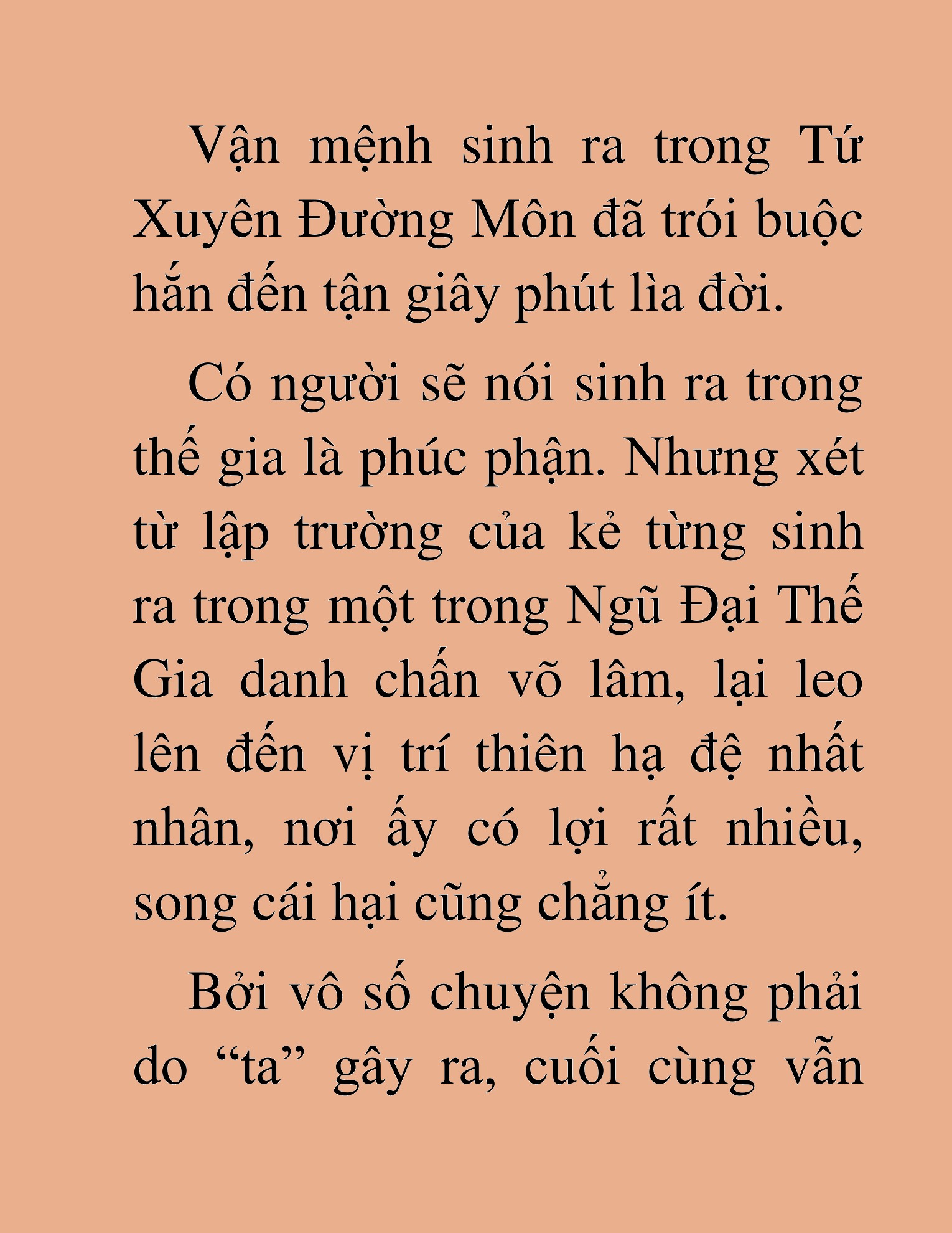 Đọc truyện HAT[NOVEL] Độc Ma Trùng Sinh - Chap 3