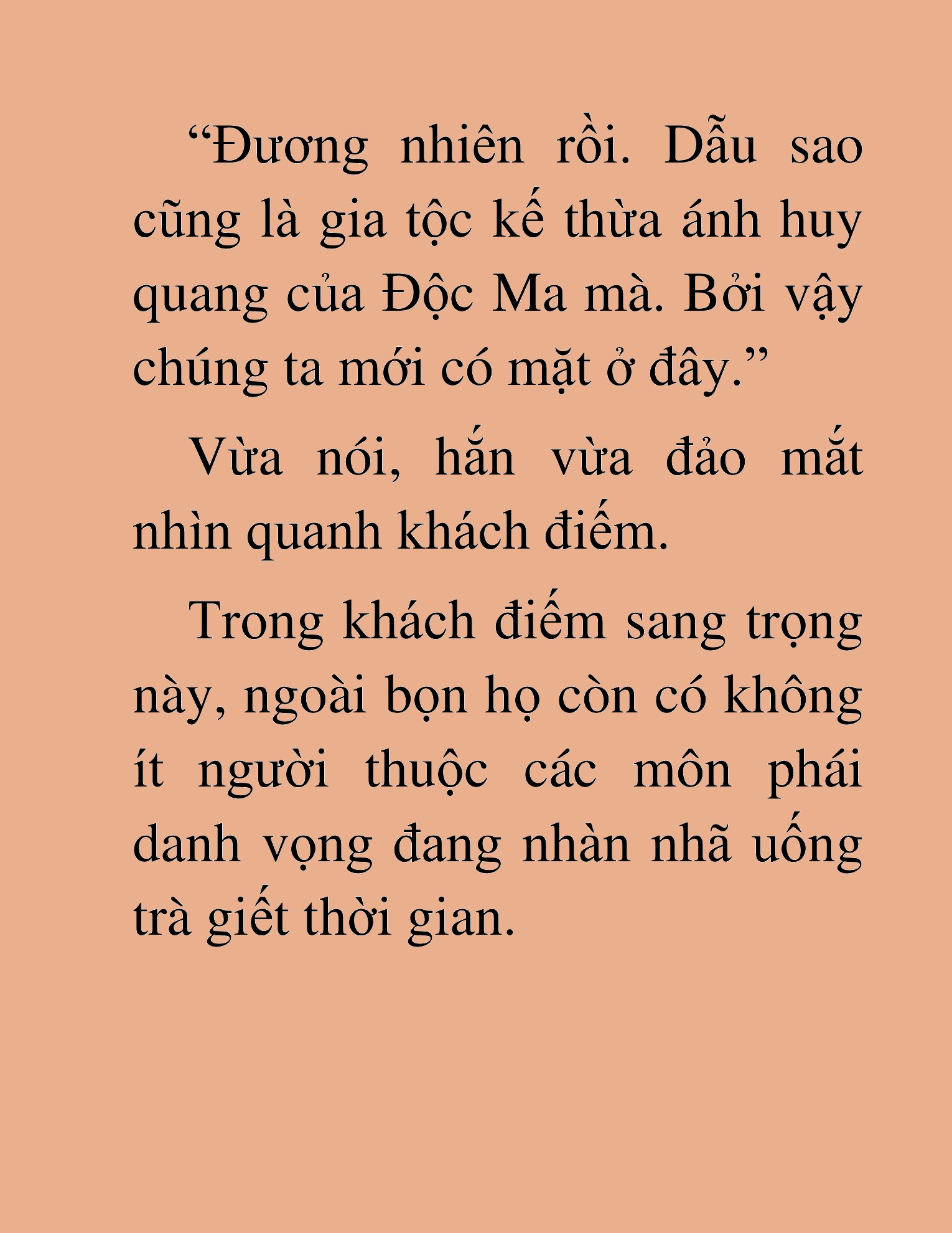 Đọc truyện HAT[NOVEL] Độc Ma Trùng Sinh - Chap 3