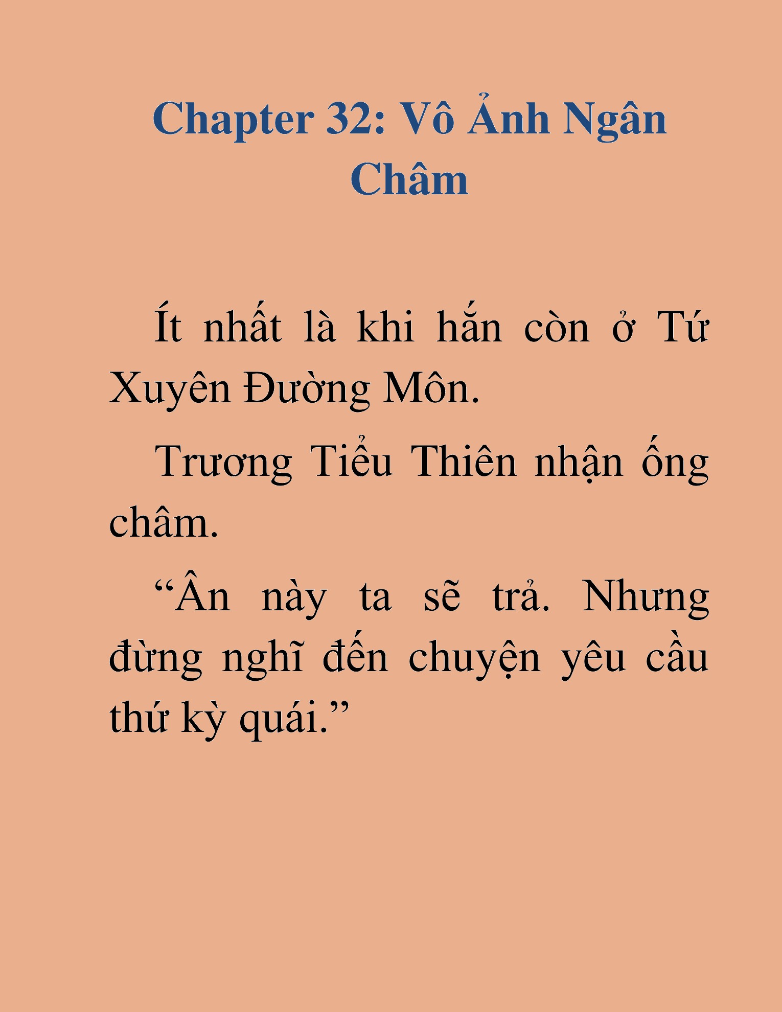 Đọc truyện HAT[NOVEL] Độc Ma Trùng Sinh - Chap 32