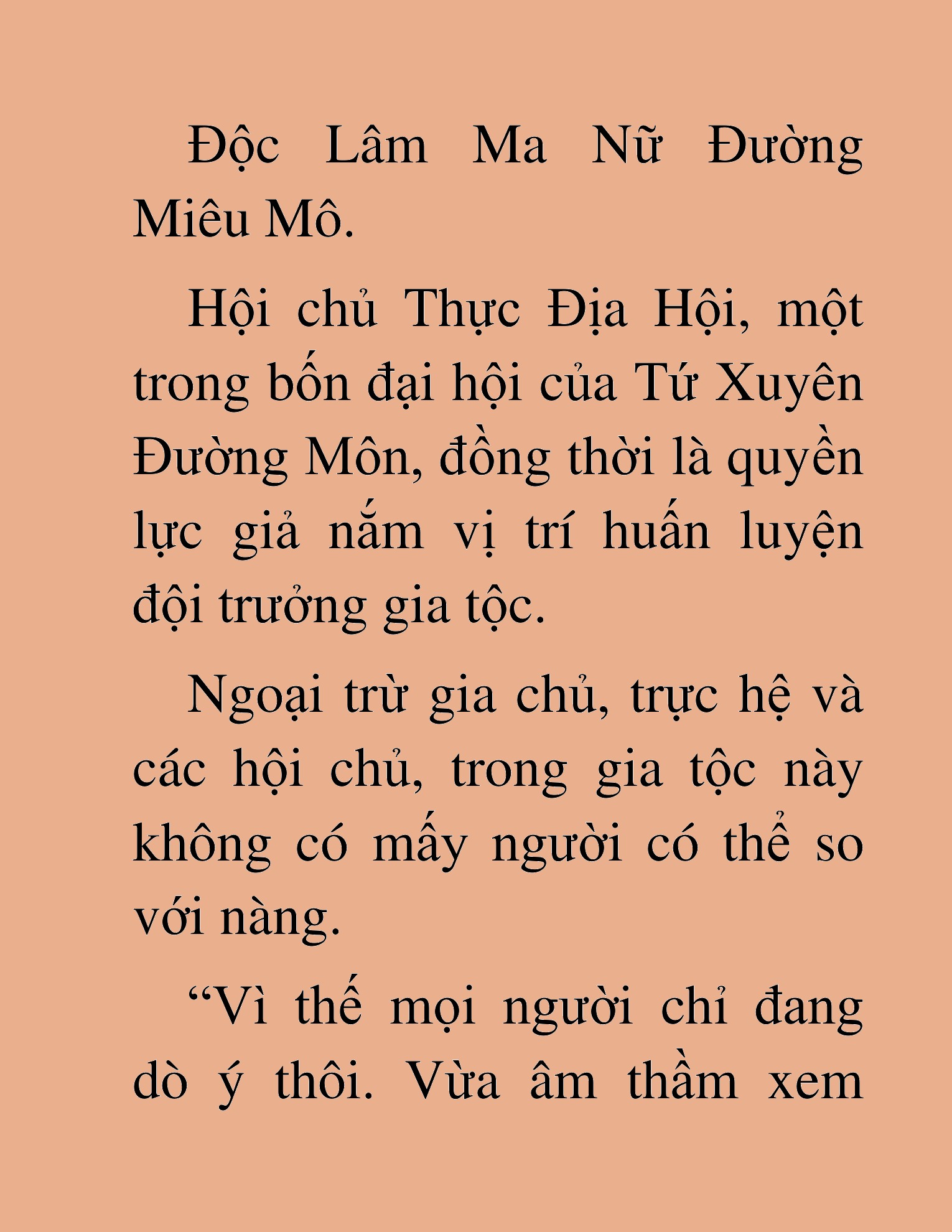 Đọc truyện HAT[NOVEL] Độc Ma Trùng Sinh - Chap 36
