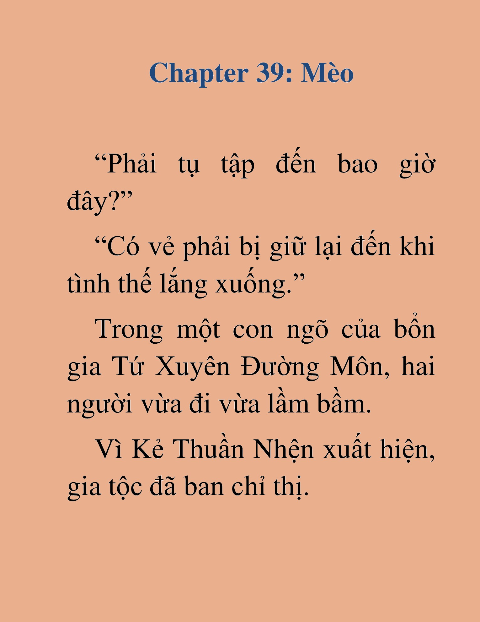 Đọc truyện HAT[NOVEL] Độc Ma Trùng Sinh - Chap 39