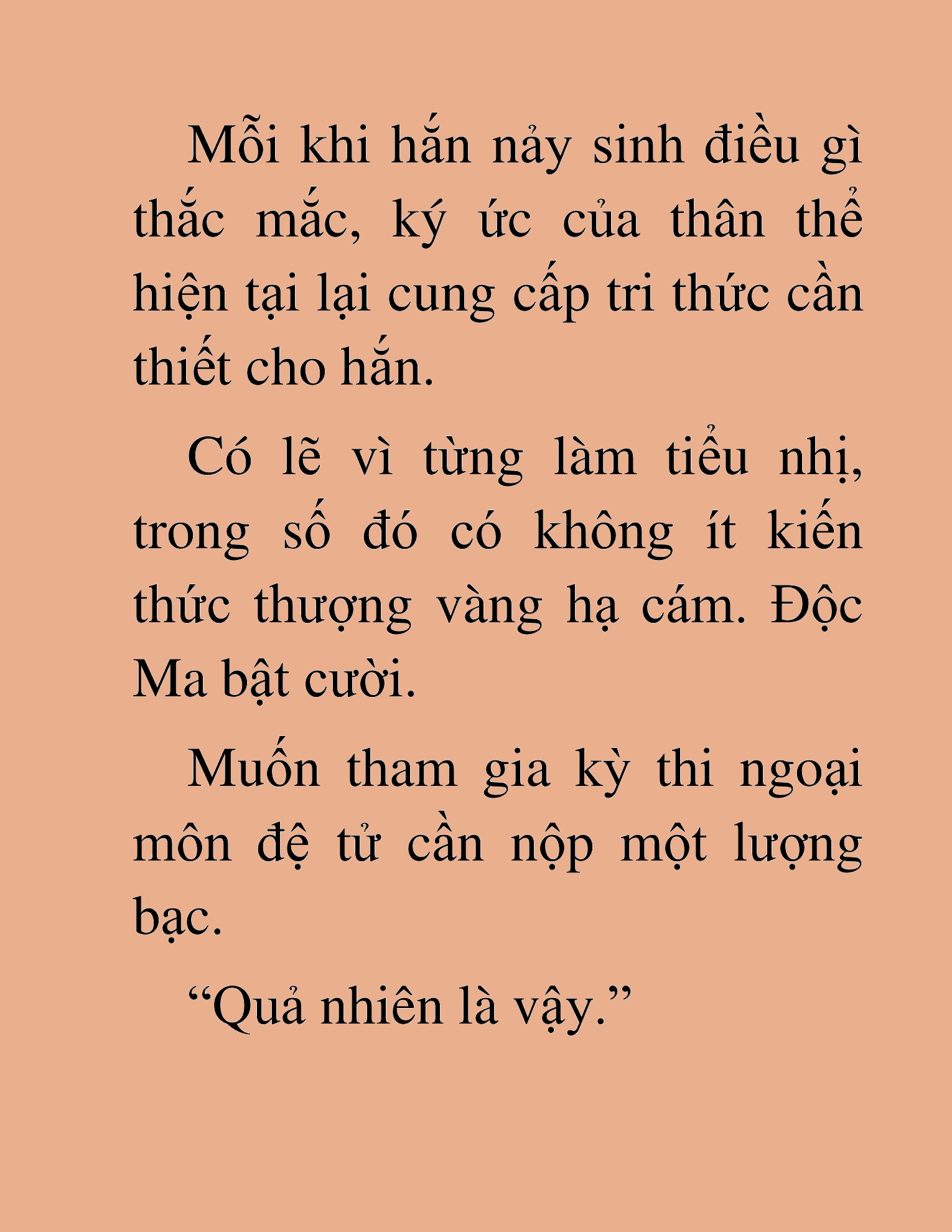 Đọc truyện HAT[NOVEL] Độc Ma Trùng Sinh - Chap 4