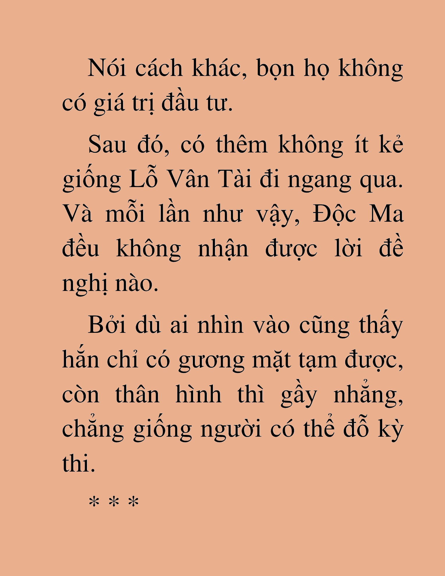 Đọc truyện HAT[NOVEL] Độc Ma Trùng Sinh - Chap 4