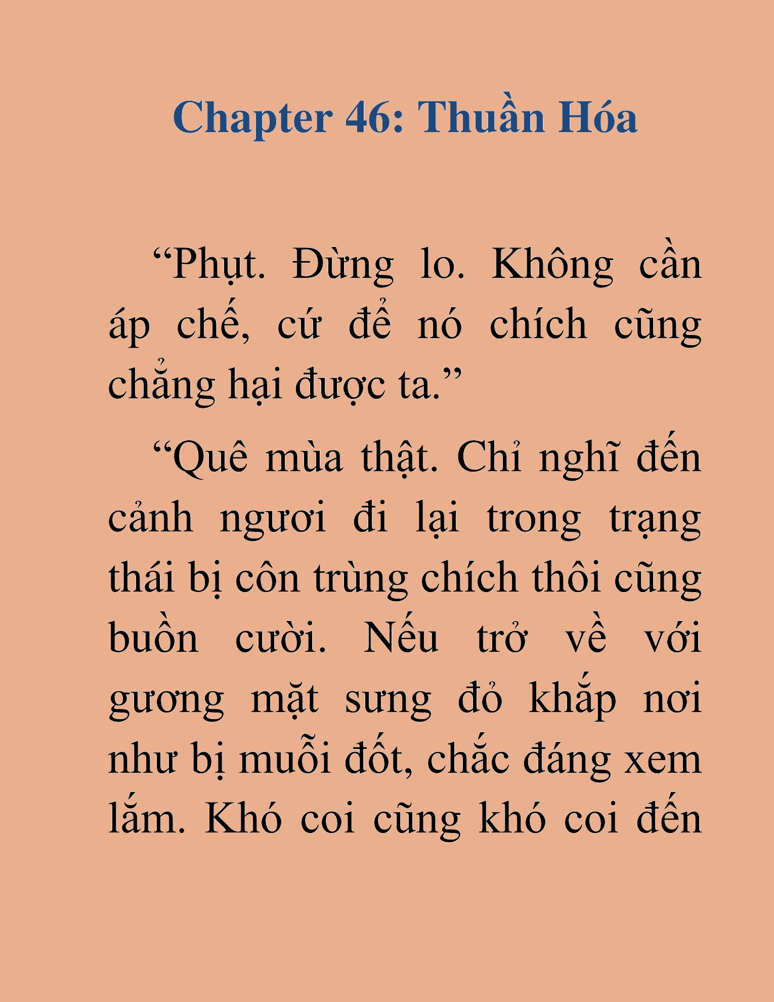 Đọc truyện HAT[NOVEL] Độc Ma Trùng Sinh - Chap 46