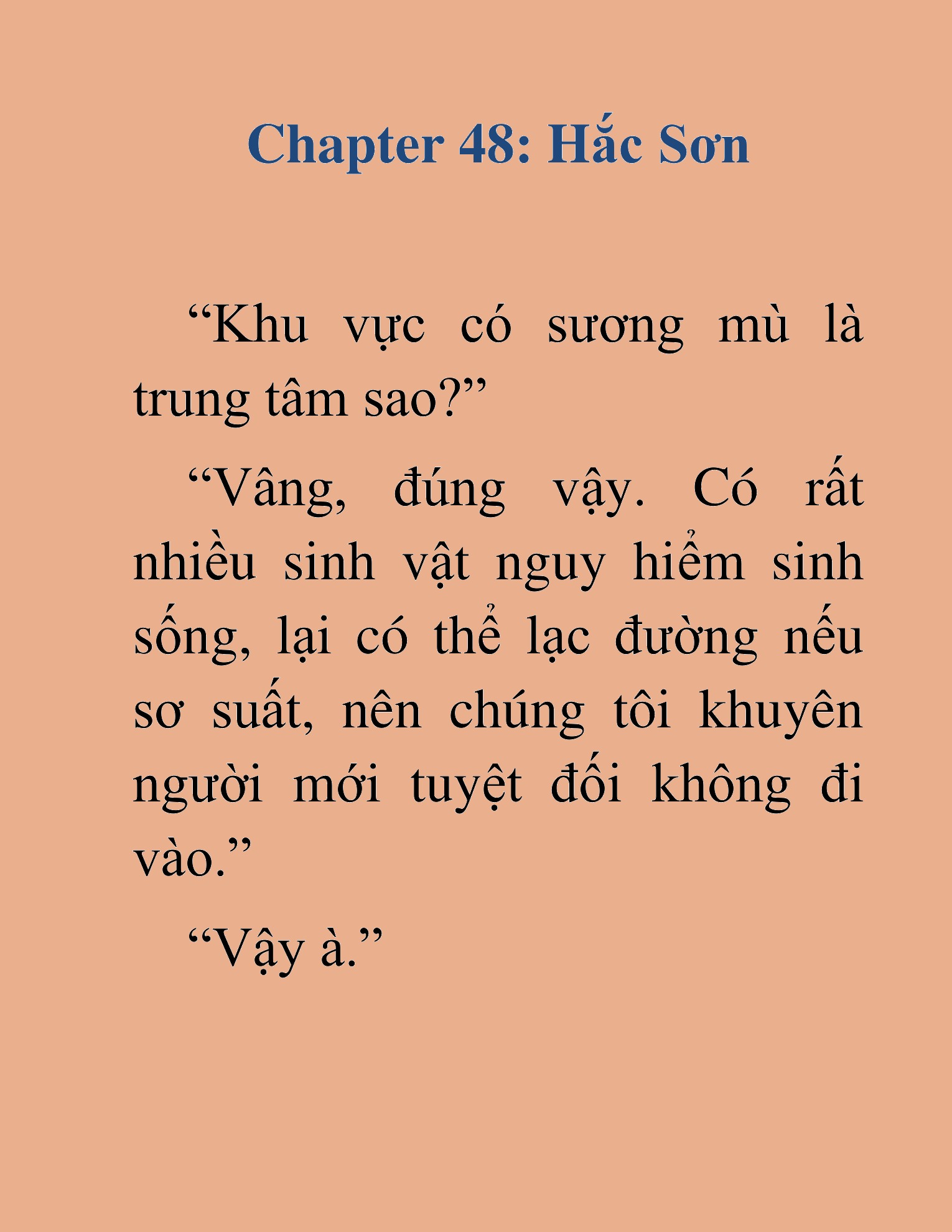 Đọc truyện HAT[NOVEL] Độc Ma Trùng Sinh - Chap 48
