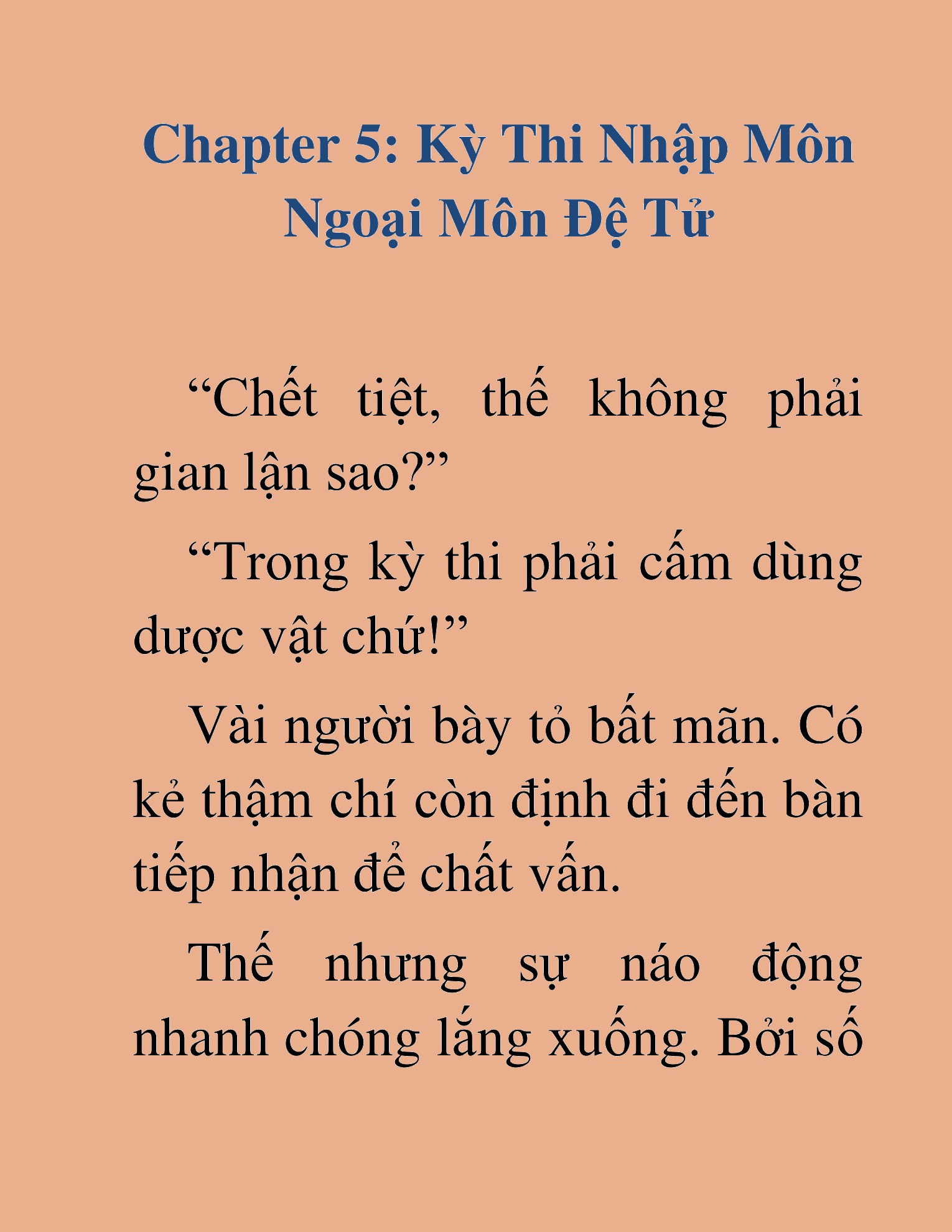 Đọc truyện HAT[NOVEL] Độc Ma Trùng Sinh - Chap 5