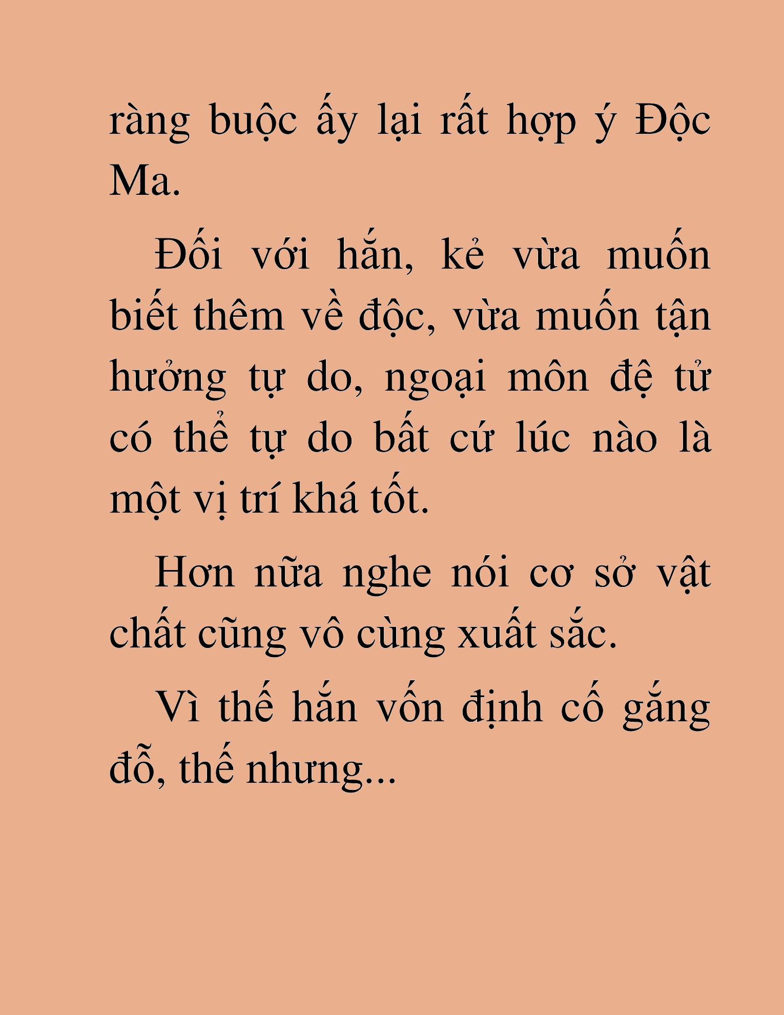 Đọc truyện HAT[NOVEL] Độc Ma Trùng Sinh - Chap 5