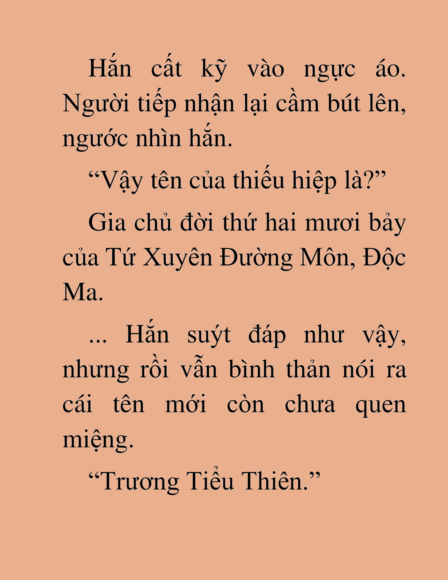Đọc truyện HAT[NOVEL] Độc Ma Trùng Sinh - Chap 5