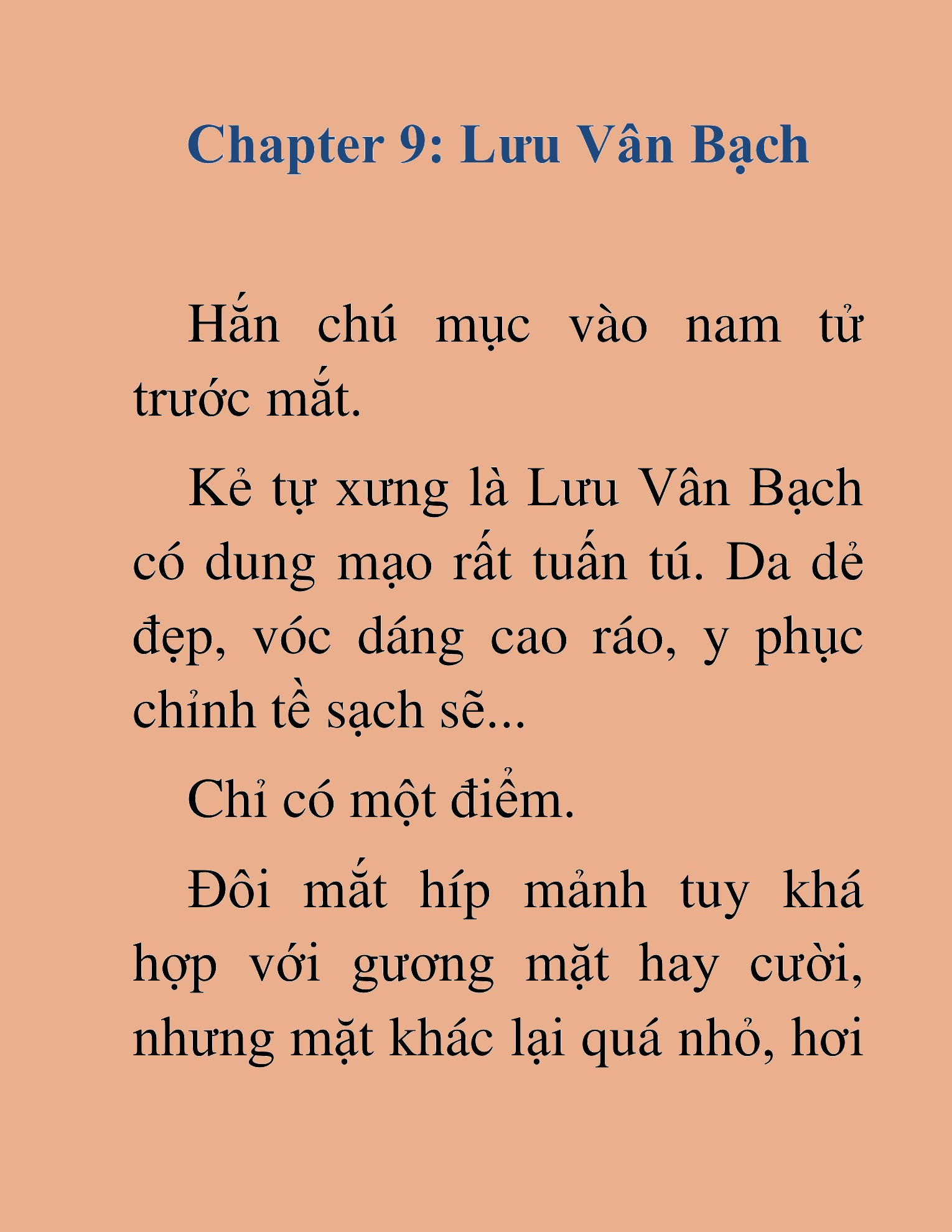 Đọc truyện HAT[NOVEL] Độc Ma Trùng Sinh - Chap 9