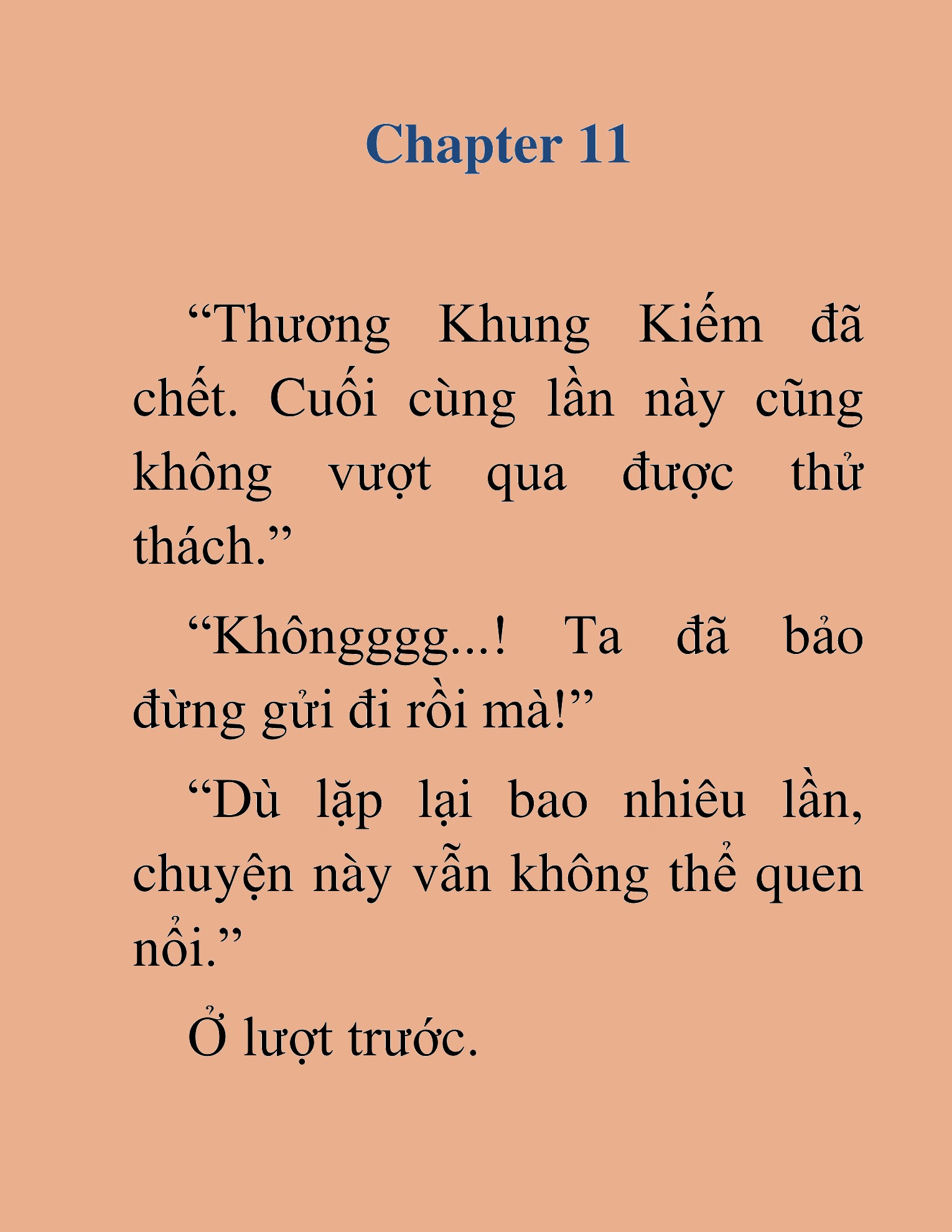 Đọc truyện HAT[NOVEL] Giáng Lâm Chinh Phục Lần Tận Thế Thứ 13 - Chap 11