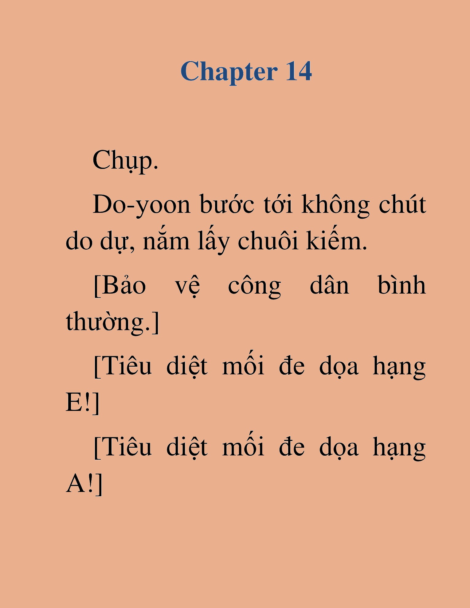 Đọc truyện HAT[NOVEL] Giáng Lâm Chinh Phục Lần Tận Thế Thứ 13 - Chap 14
