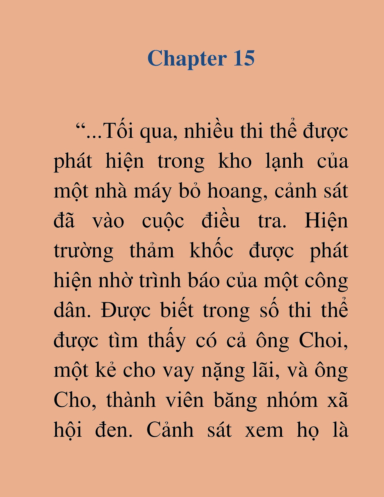 Đọc truyện HAT[NOVEL] Giáng Lâm Chinh Phục Lần Tận Thế Thứ 13 - Chap 15