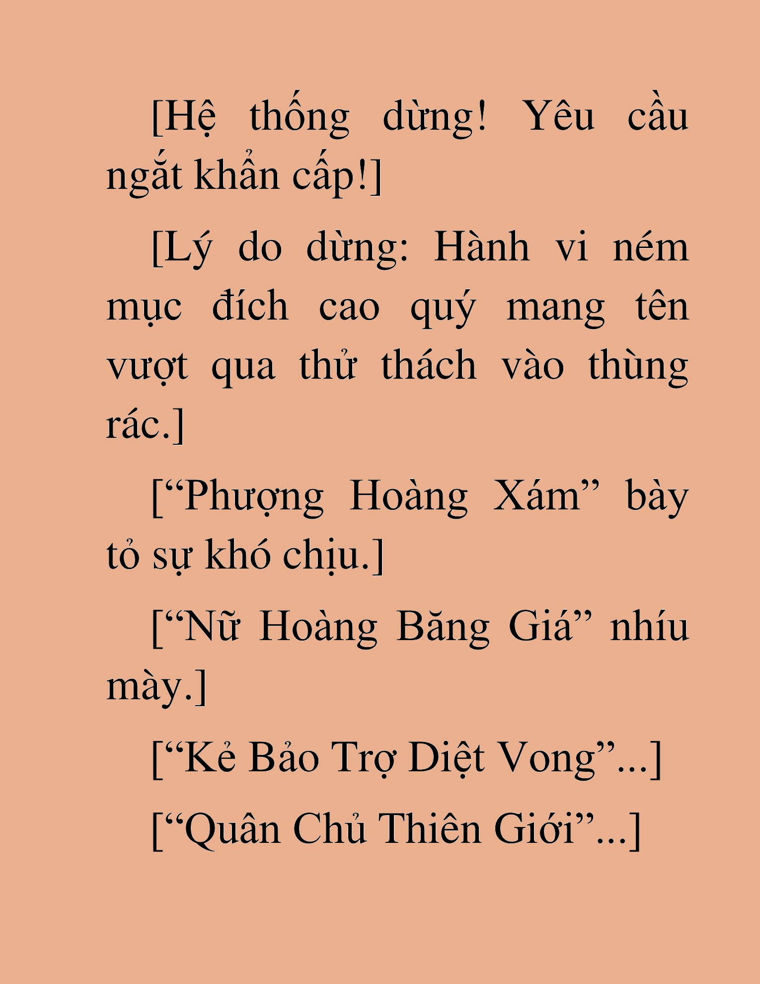 Đọc truyện HAT[NOVEL] Giáng Lâm Chinh Phục Lần Tận Thế Thứ 13 - Chap 19
