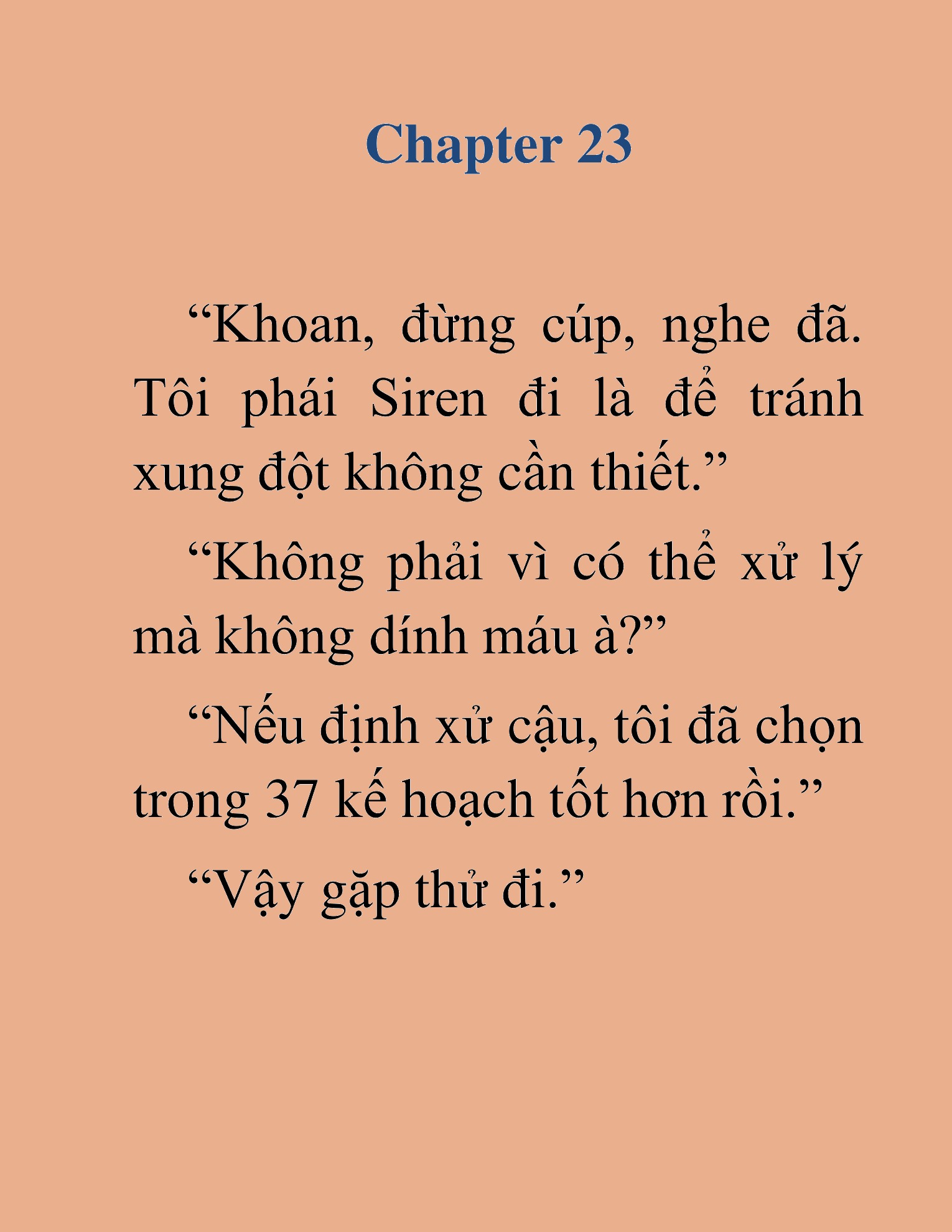 Đọc truyện HAT[NOVEL] Giáng Lâm Chinh Phục Lần Tận Thế Thứ 13 - Chap 23