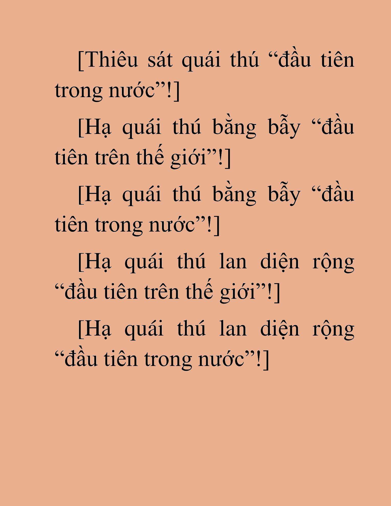 Đọc truyện HAT[NOVEL] Giáng Lâm Chinh Phục Lần Tận Thế Thứ 13 - Chap 4