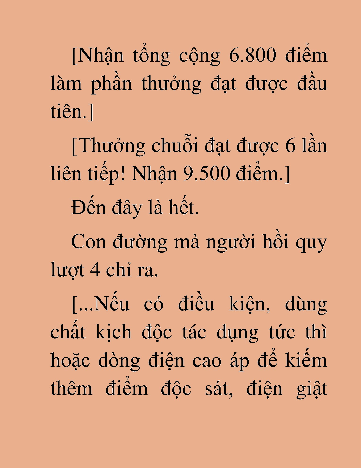 Đọc truyện HAT[NOVEL] Giáng Lâm Chinh Phục Lần Tận Thế Thứ 13 - Chap 4
