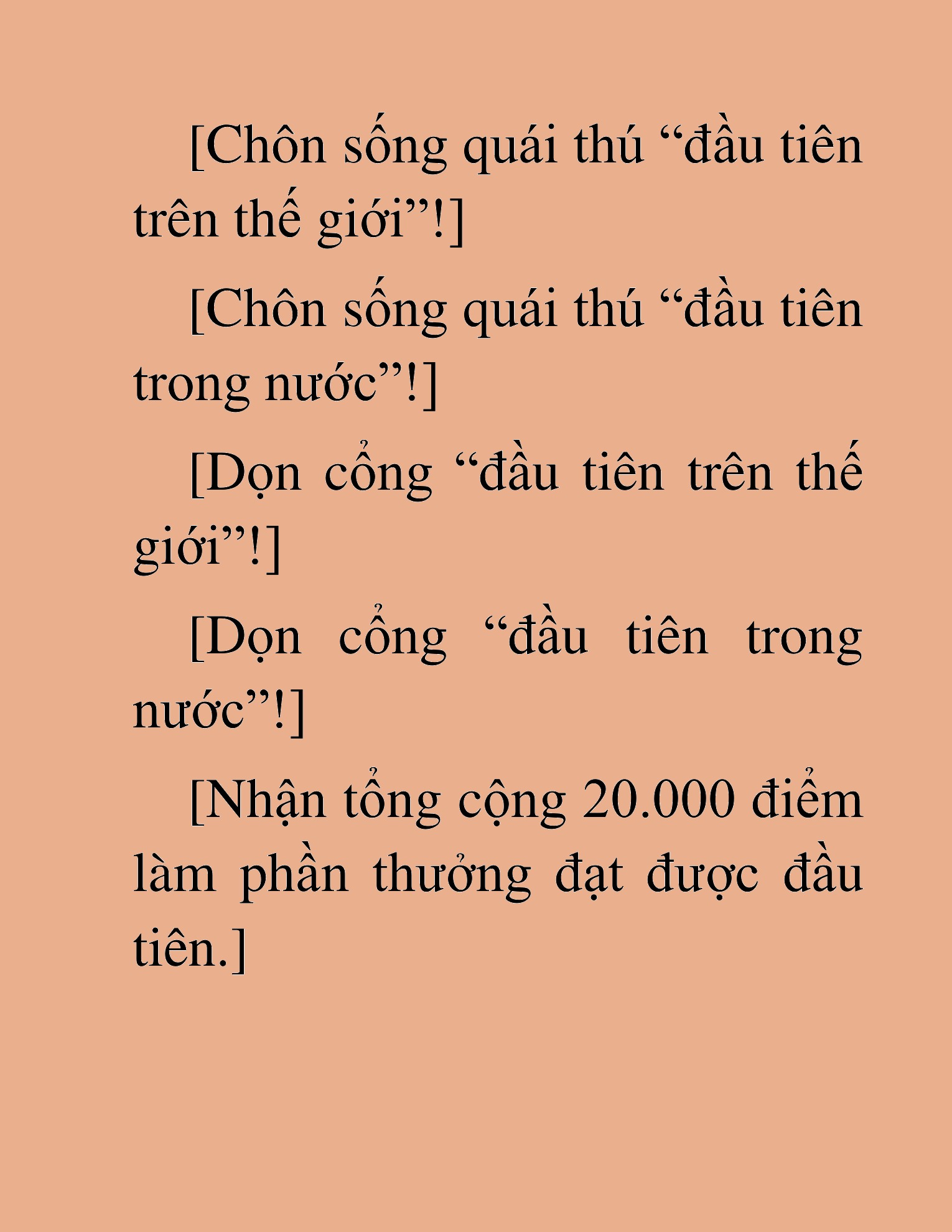 Đọc truyện HAT[NOVEL] Giáng Lâm Chinh Phục Lần Tận Thế Thứ 13 - Chap 4