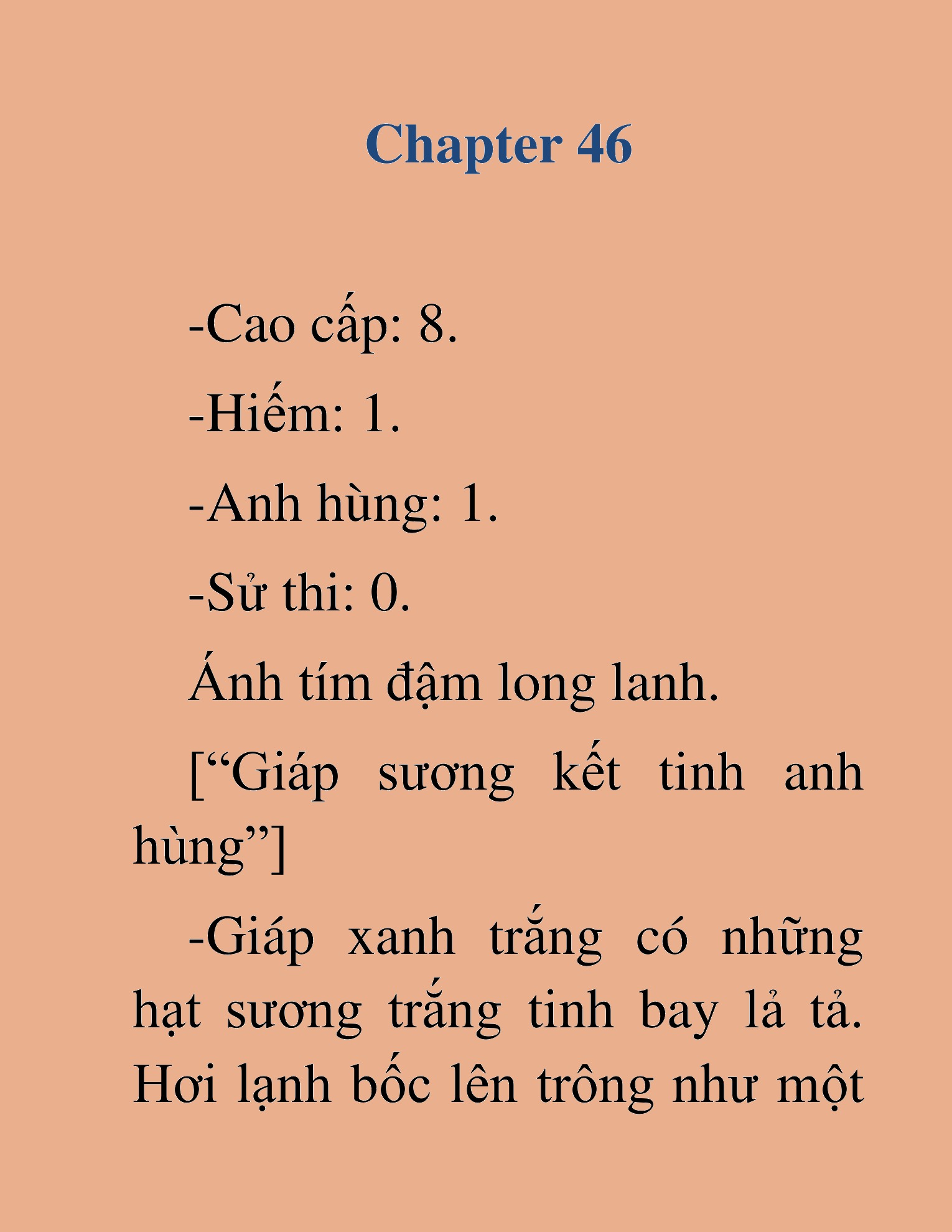 Đọc truyện HAT[NOVEL] Giáng Lâm Chinh Phục Lần Tận Thế Thứ 13 - Chap 46