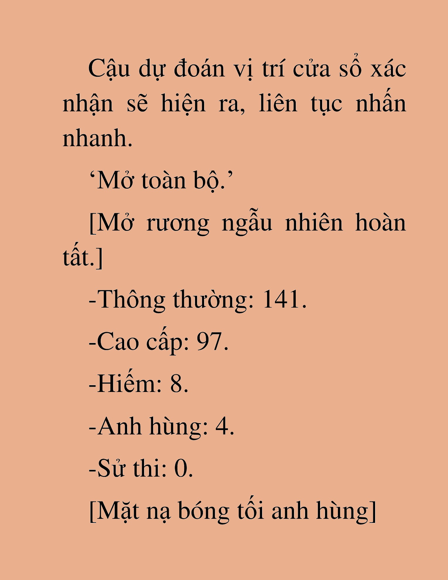 Đọc truyện HAT[NOVEL] Giáng Lâm Chinh Phục Lần Tận Thế Thứ 13 - Chap 46