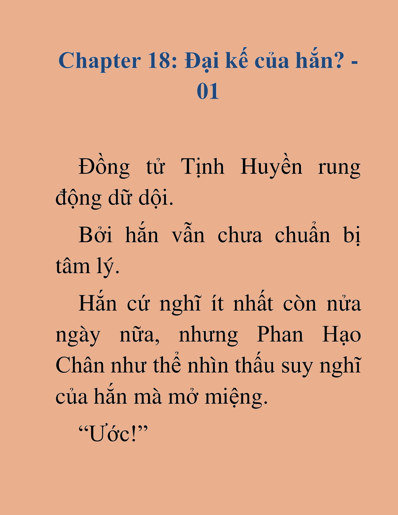 Đọc truyện HAT[NOVEL] Kiếm Thần Tái Xuất - Chap 18