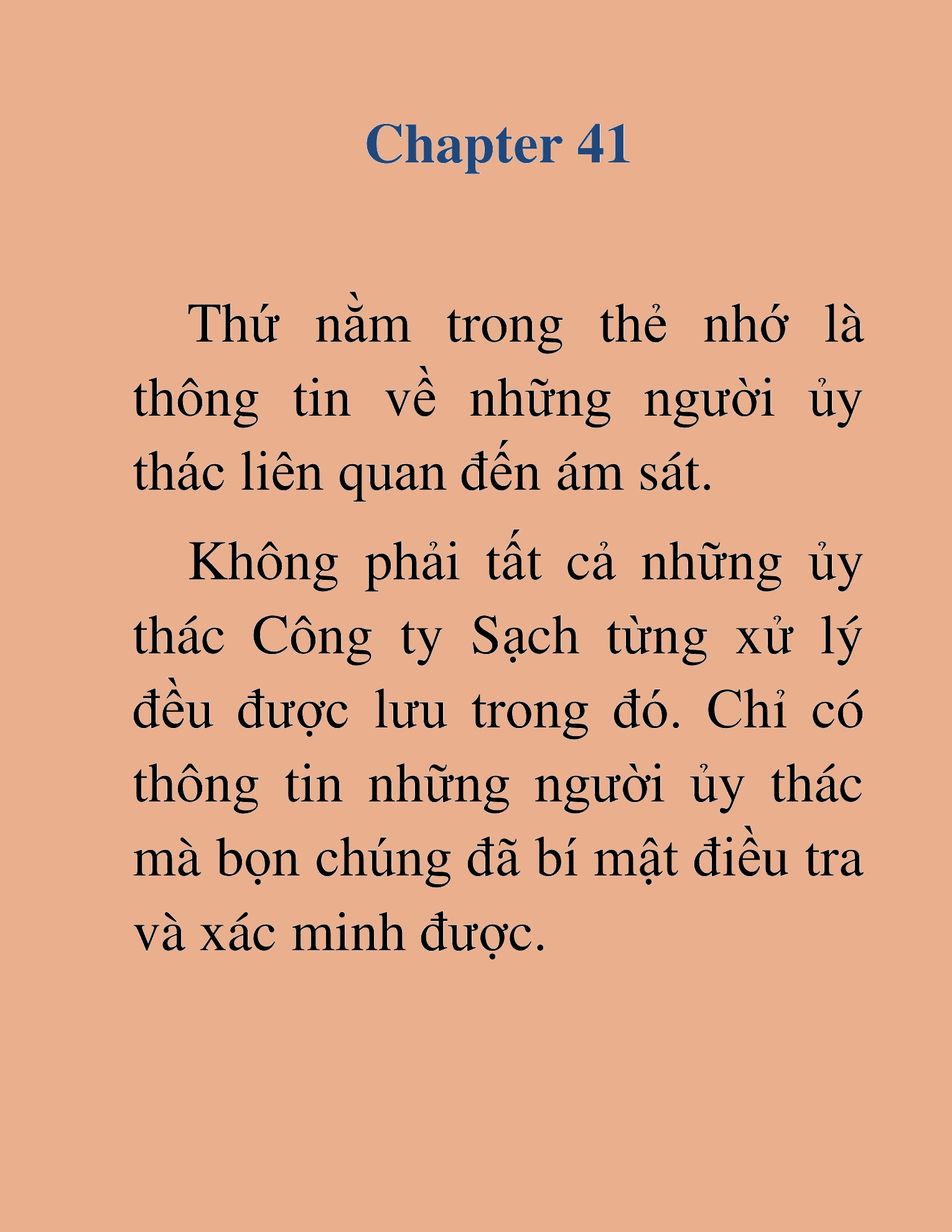 Đọc truyện HAT[NOVEL] Thành Phố Của Những Kẻ Cầm Đao - Chap 41
