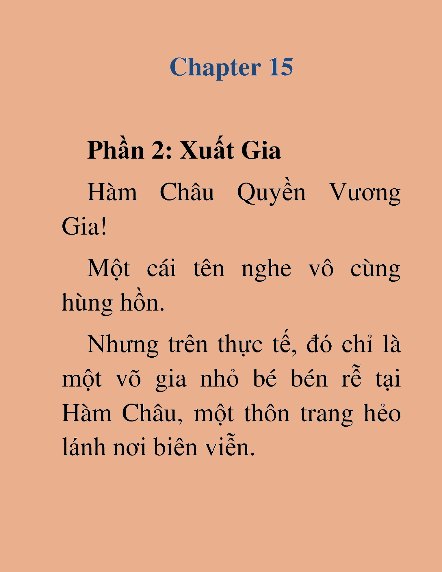 Đọc truyện HAT[NOVEL] Tối Thượng Ngoại Công - Chap 15