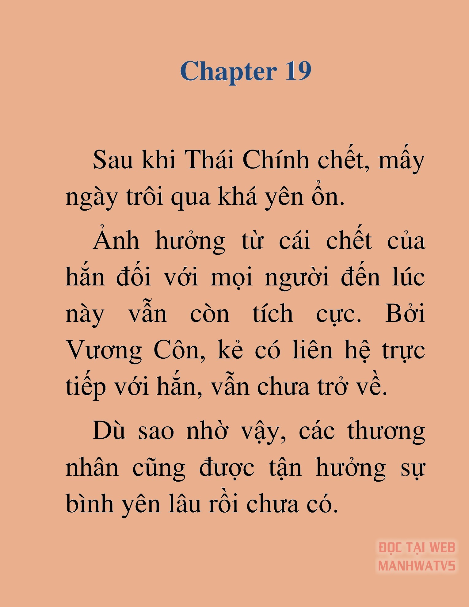 Đọc truyện HAT[novel] Từ Chí Tôn Trở Thành Nhàn Quan - Chap 19