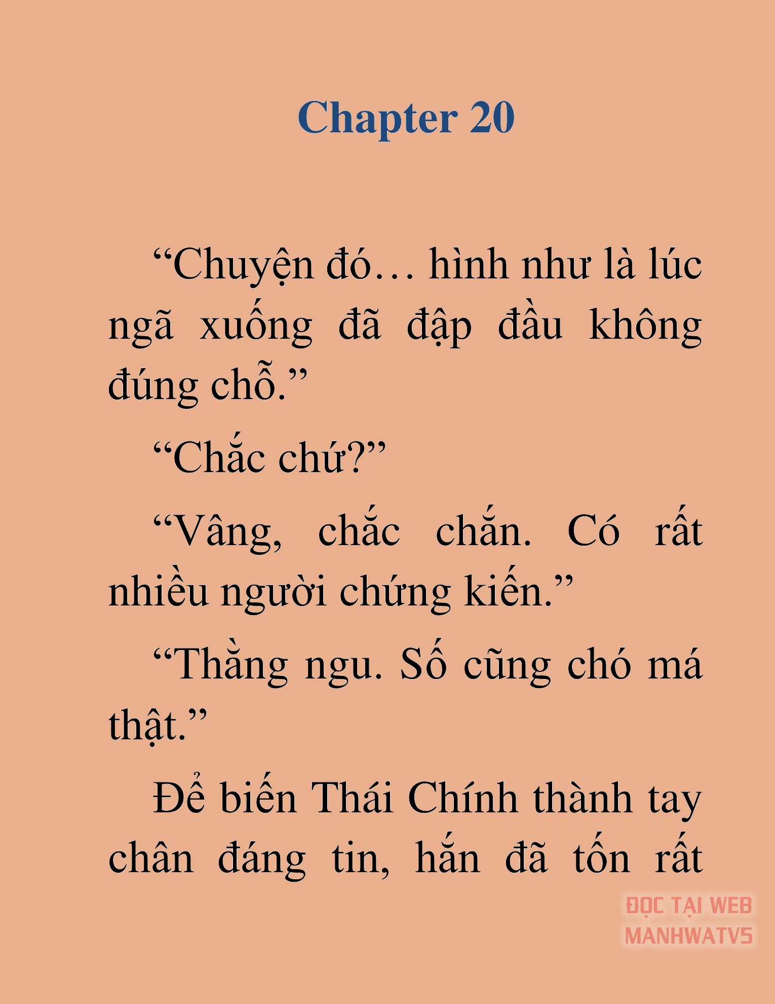 Đọc truyện HAT[novel] Từ Chí Tôn Trở Thành Nhàn Quan - Chap 20