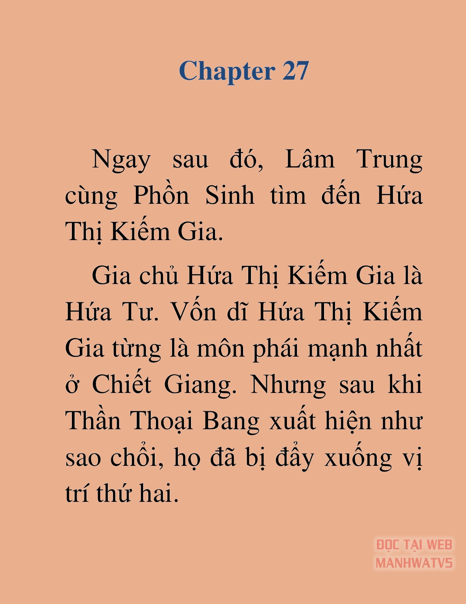 Đọc truyện HAT[novel] Từ Chí Tôn Trở Thành Nhàn Quan - Chap 27