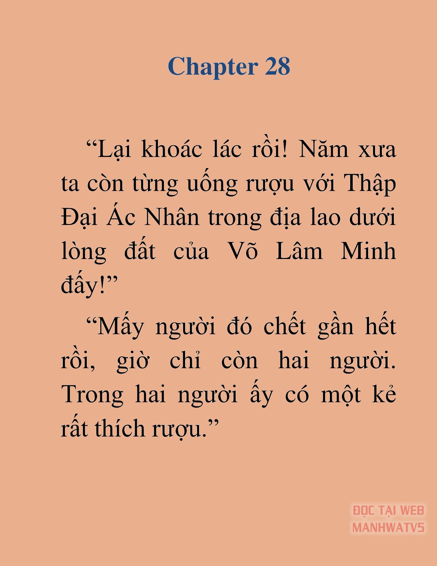 Đọc truyện HAT[novel] Từ Chí Tôn Trở Thành Nhàn Quan - Chap 28