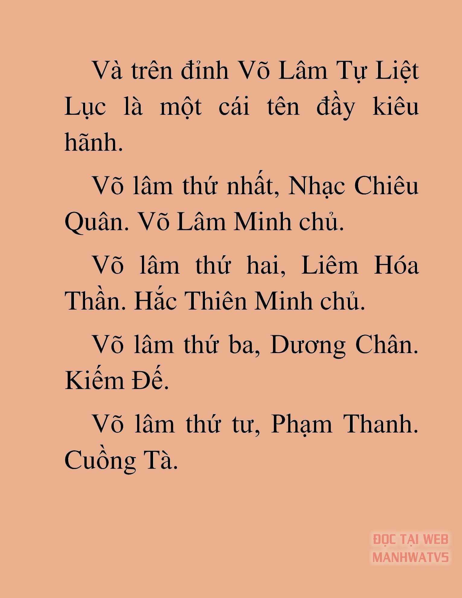 Đọc truyện HAT[novel] Từ Chí Tôn Trở Thành Nhàn Quan - Chap 5